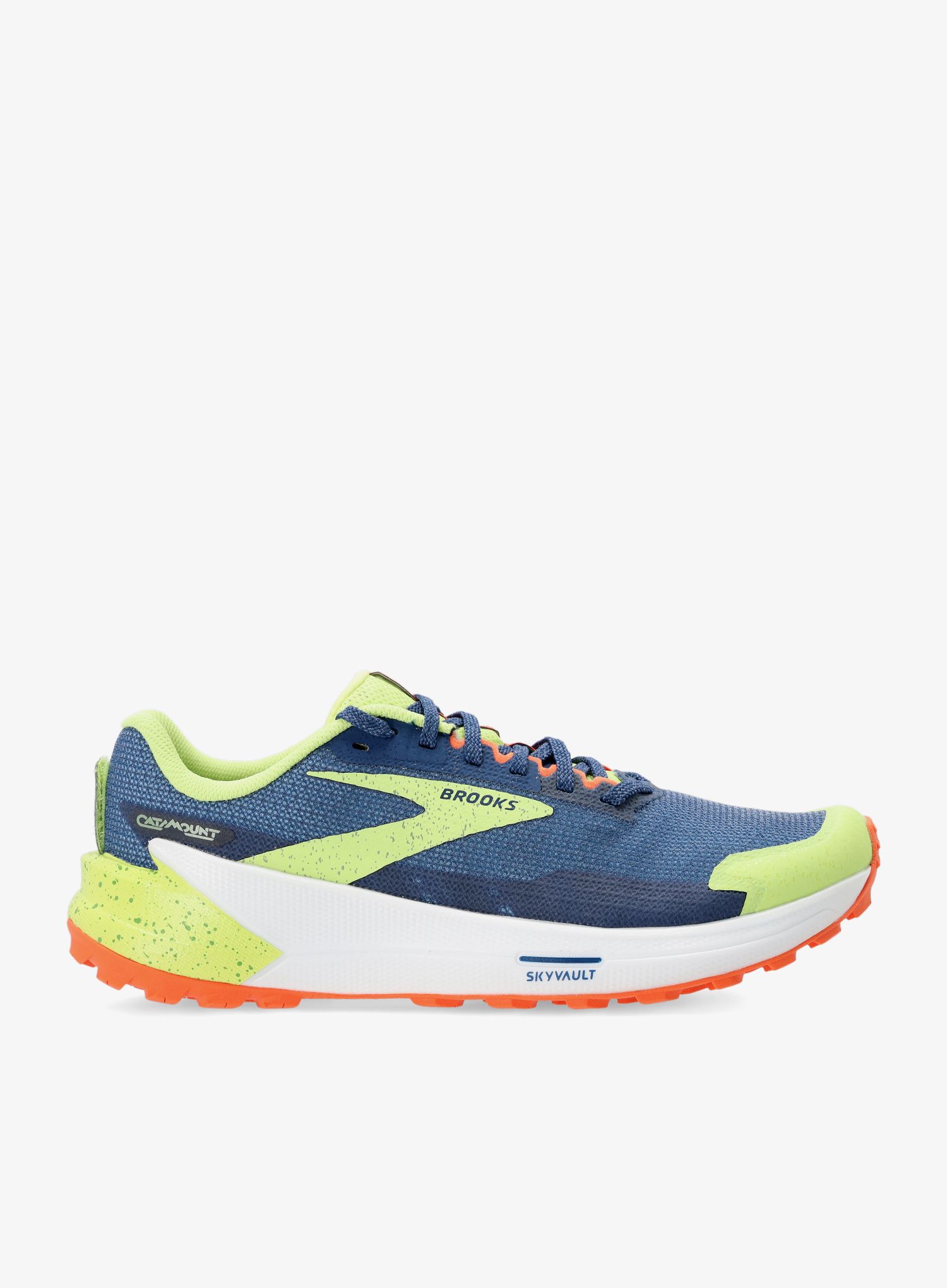 Tenisice za trail trčanje Brooks Catamount 2 - navy/firecracker/sharp green