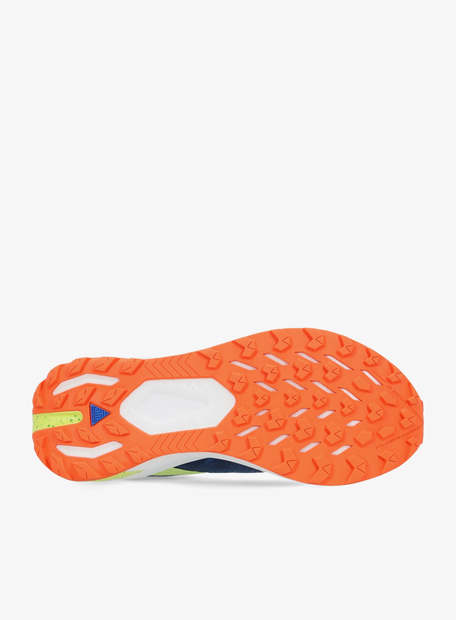 Tenisice za trail trčanje Brooks Catamount 2 - navy/firecracker/sharp green