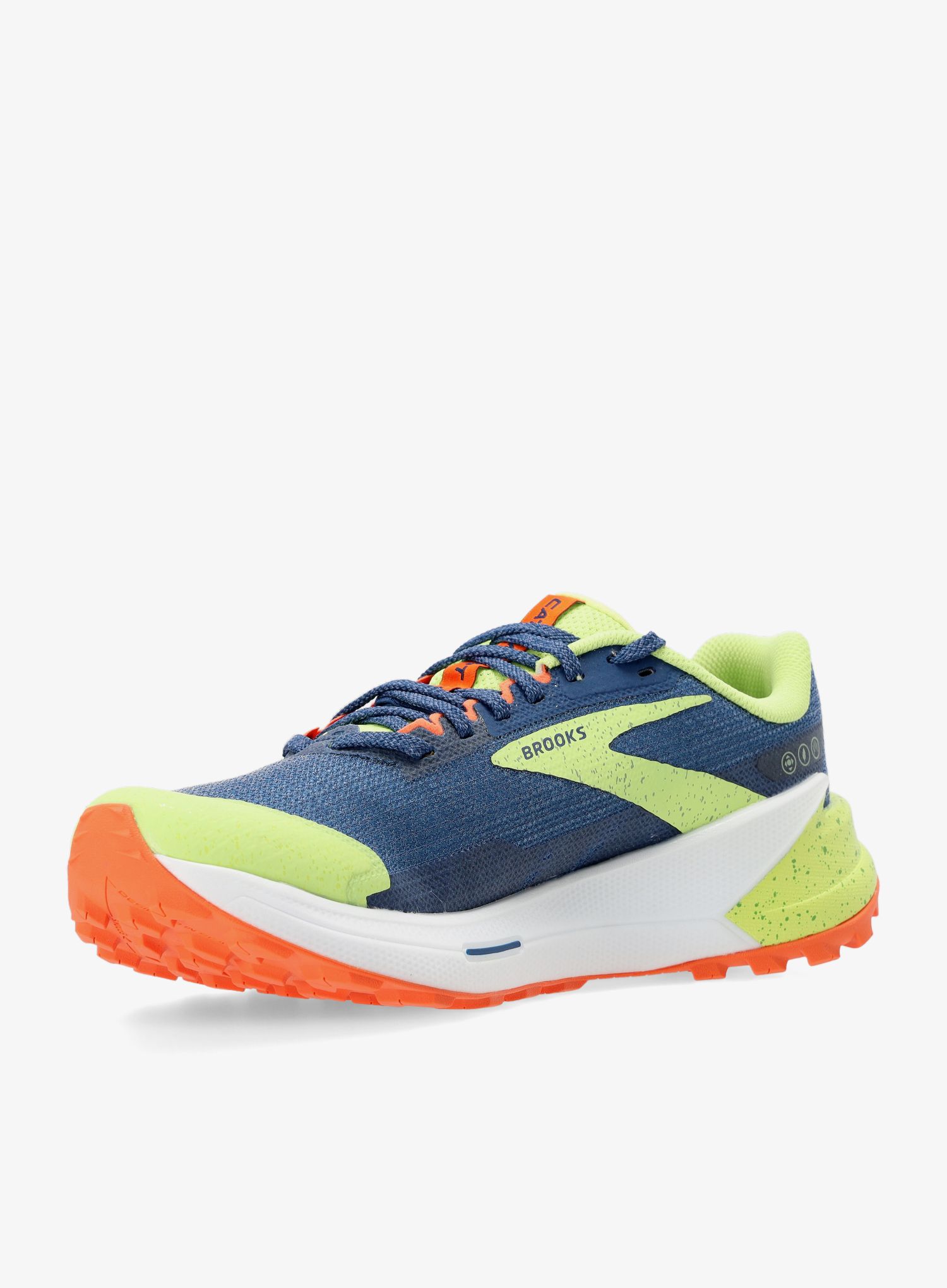 Tenisice za trail trčanje Brooks Catamount 2 - navy/firecracker/sharp green