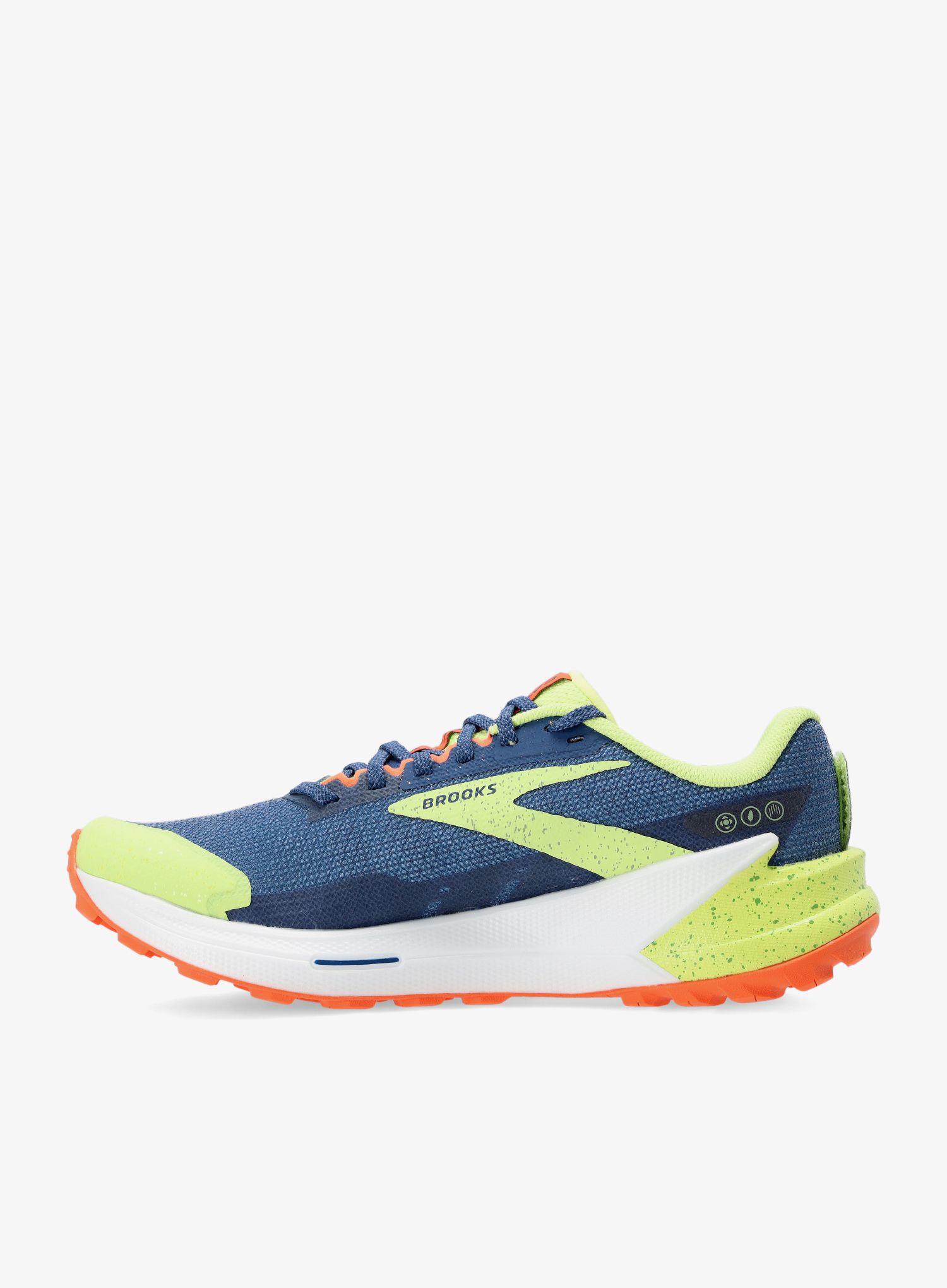 Tenisice za trail trčanje Brooks Catamount 2 - navy/firecracker/sharp green