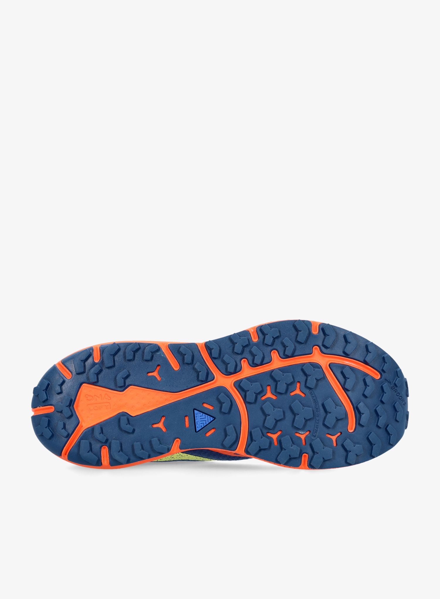 Tenisice za trail trčanje Brooks Divide 4 - navy/firecracker/sharp green