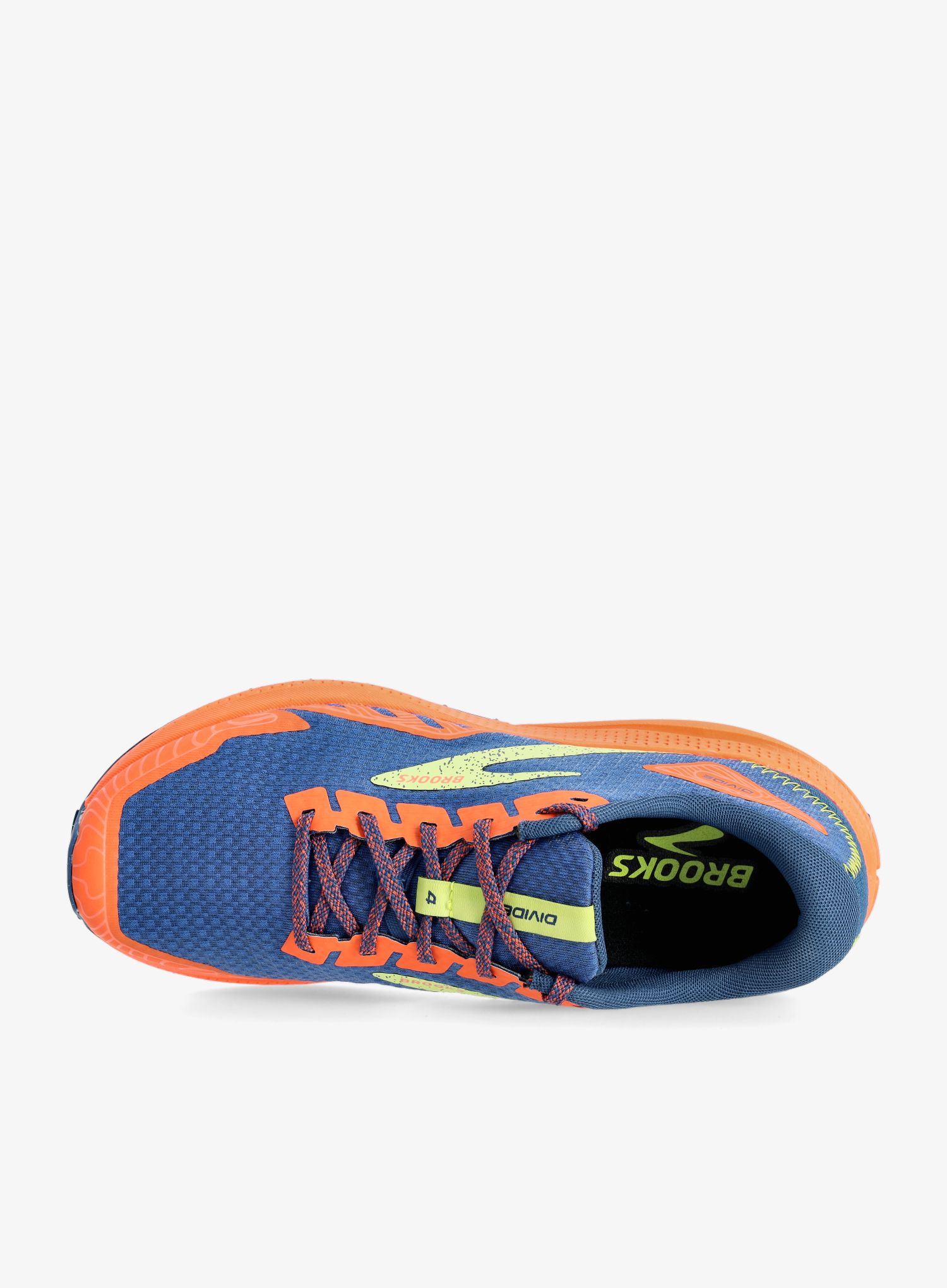 Tenisice za trail trčanje Brooks Divide 4 - navy/firecracker/sharp green