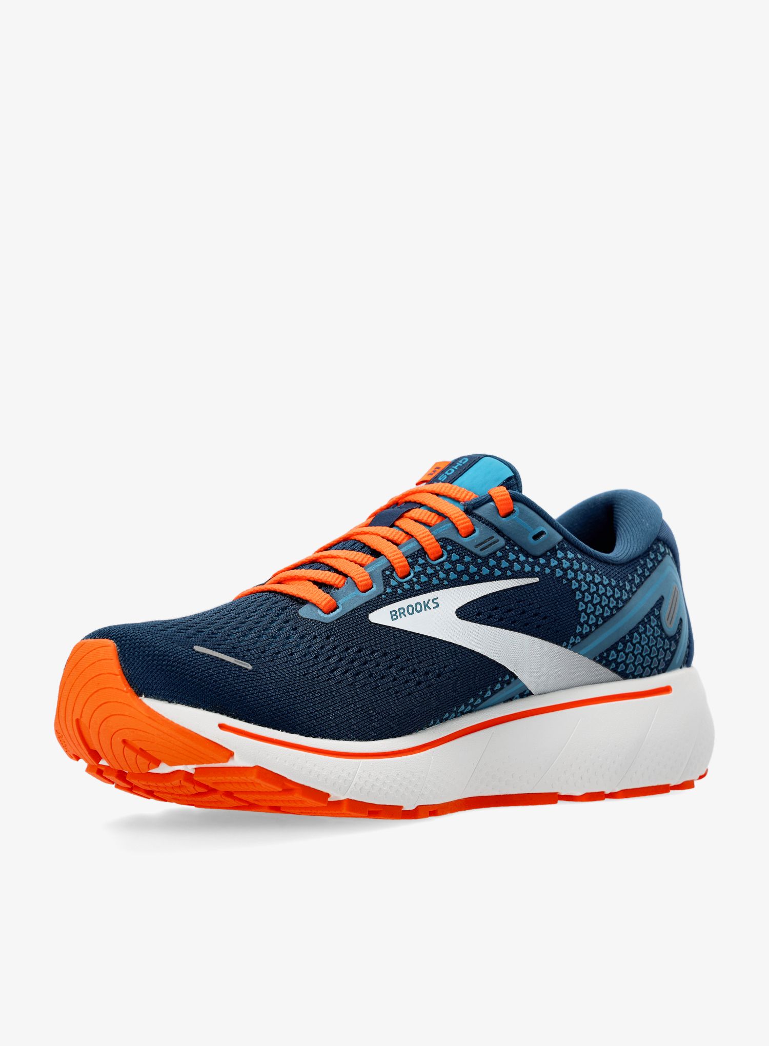 Muške cipele Brooks Ghost 14 - titan/teal/flame