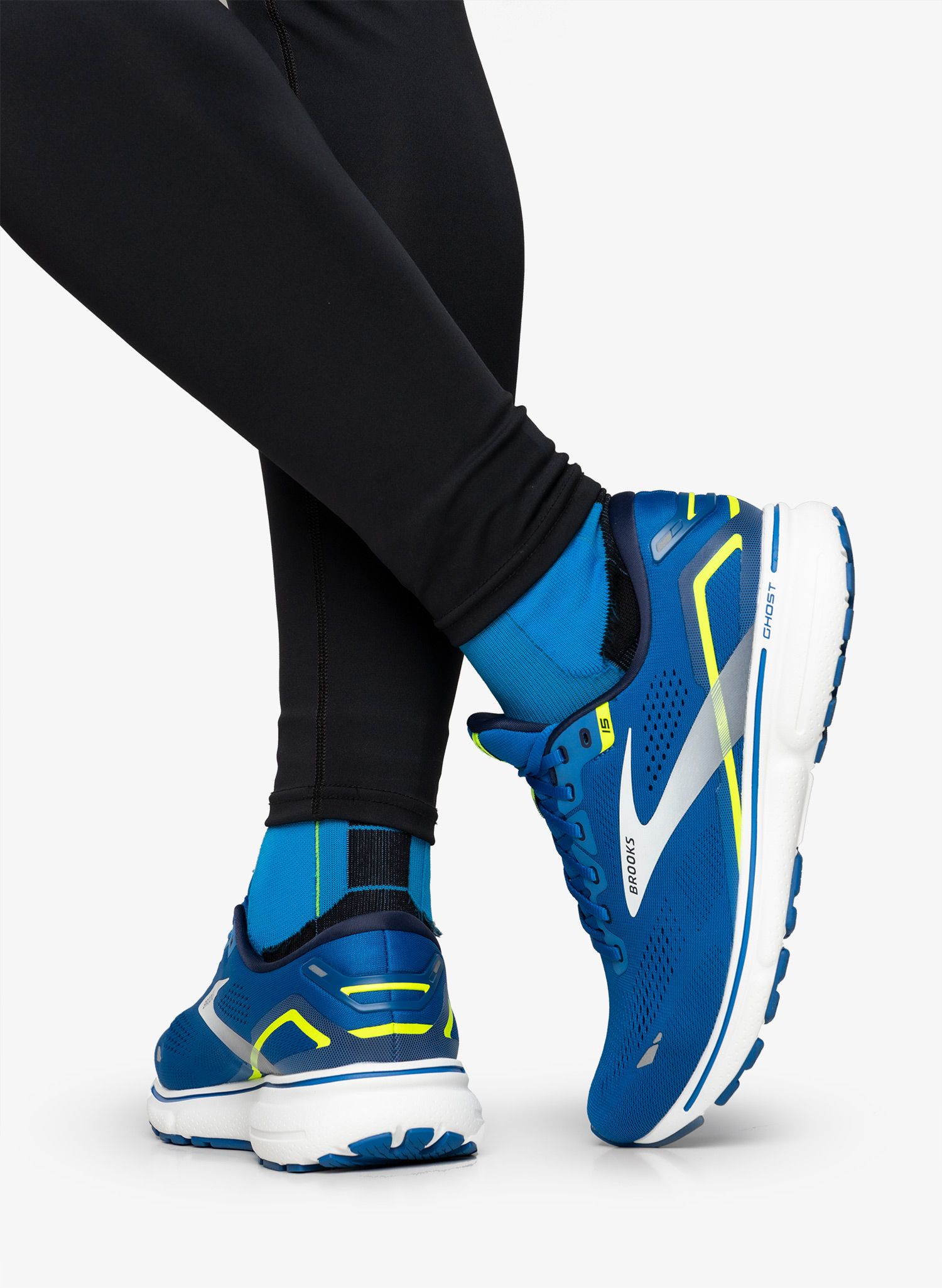 Muške tenisice za trčanje Brooks Ghost 15 - blue/nightlife/white
