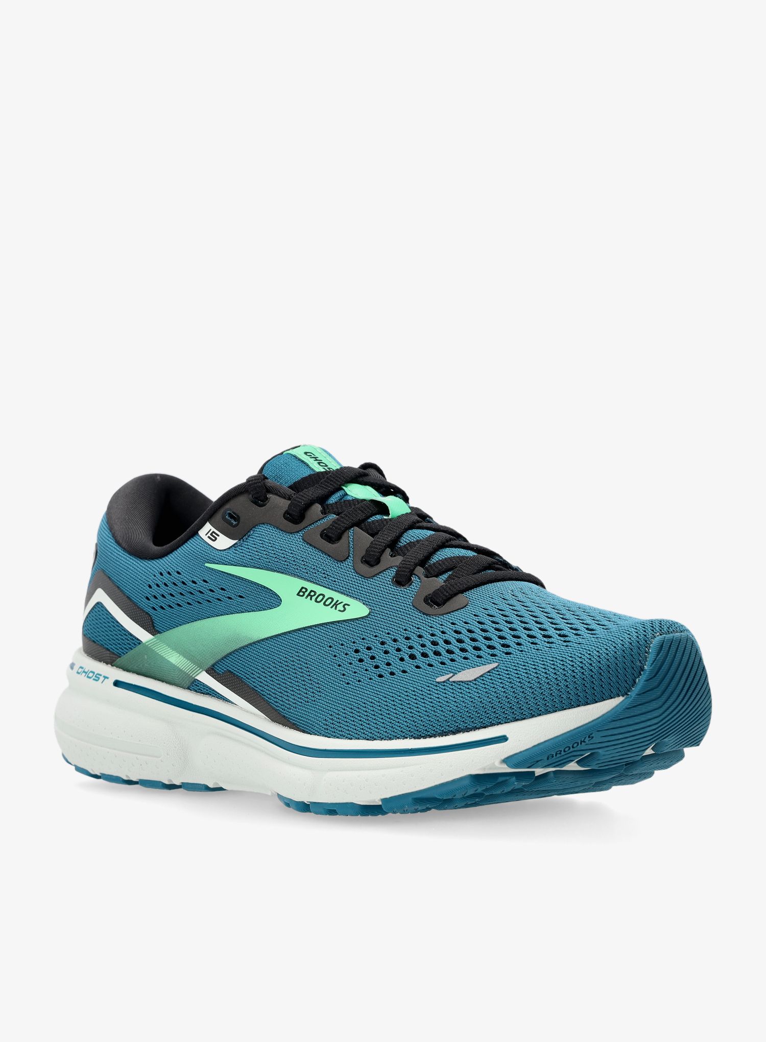 Muške tenisice za trčanje Brooks Ghost 15 - morrocan blue/black/spring bud