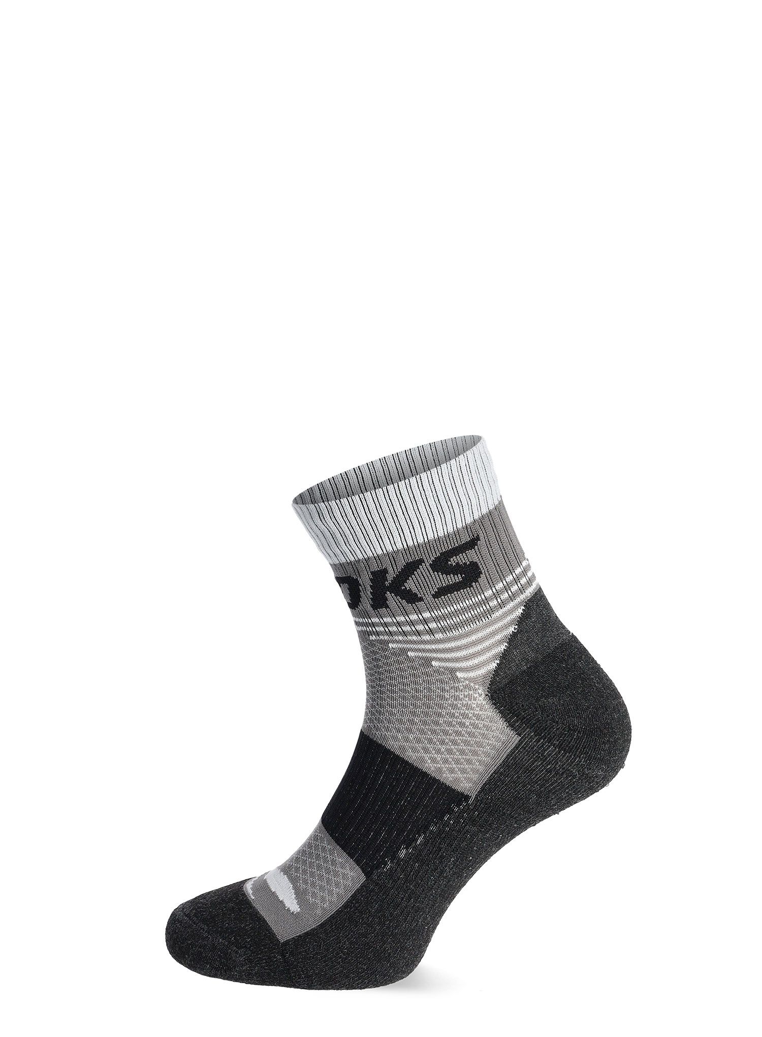 Čarape za trčanje Brooks High Point Quarter - asphalt/black