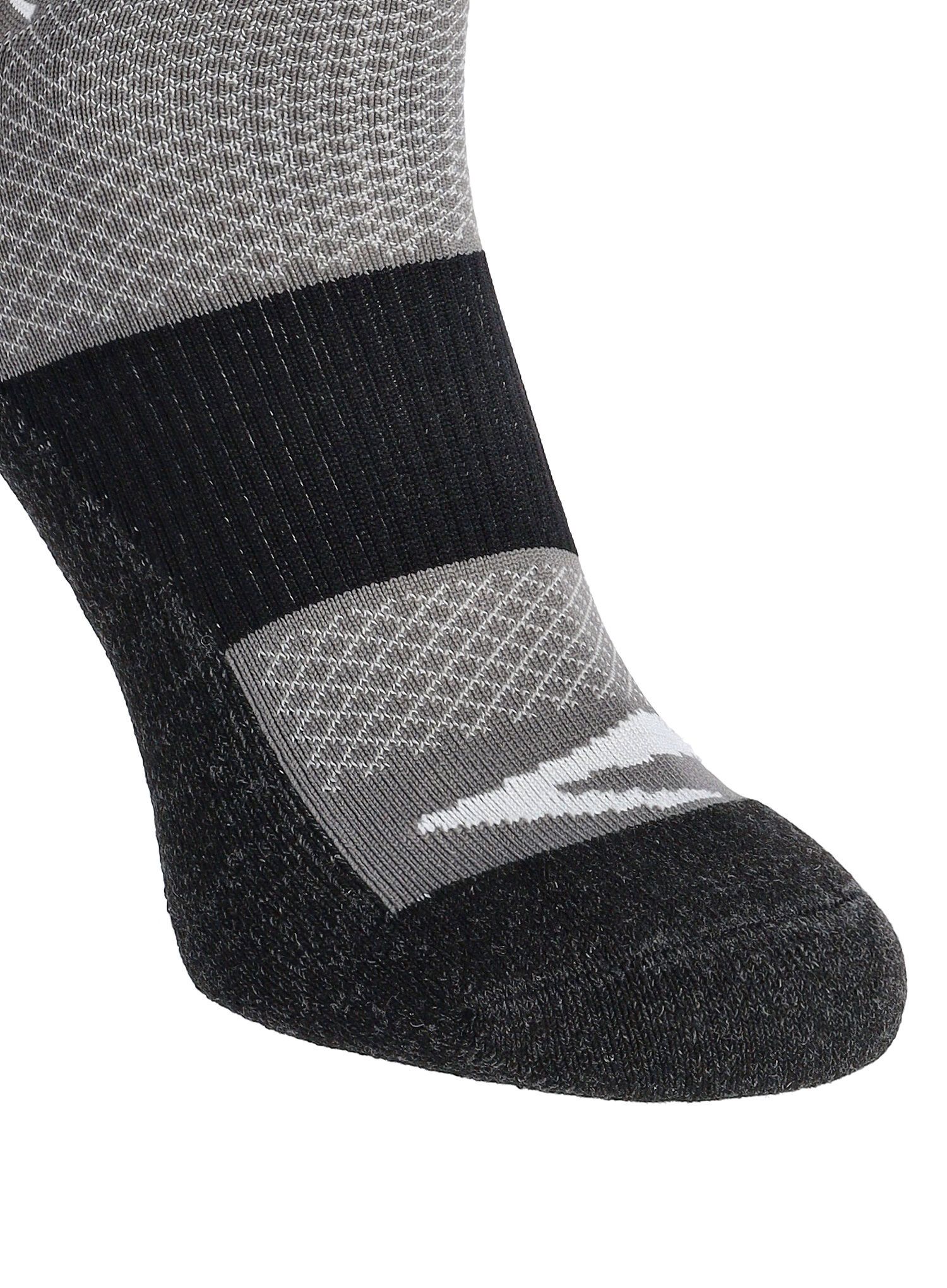 Čarape za trčanje Brooks High Point Quarter - asphalt/black