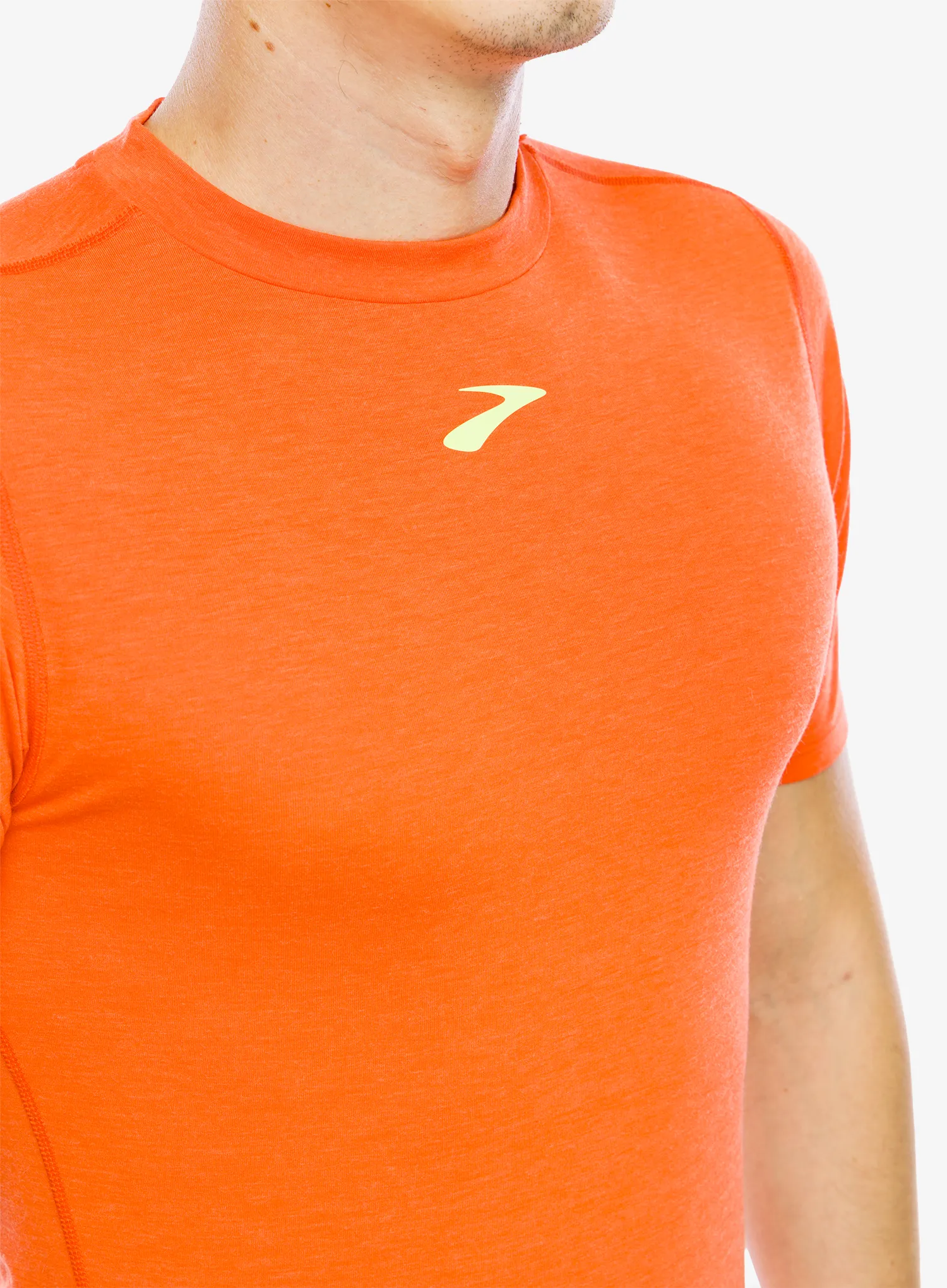 Majica za trčanje Brooks High Point Short Sleeve - cherry tomato
