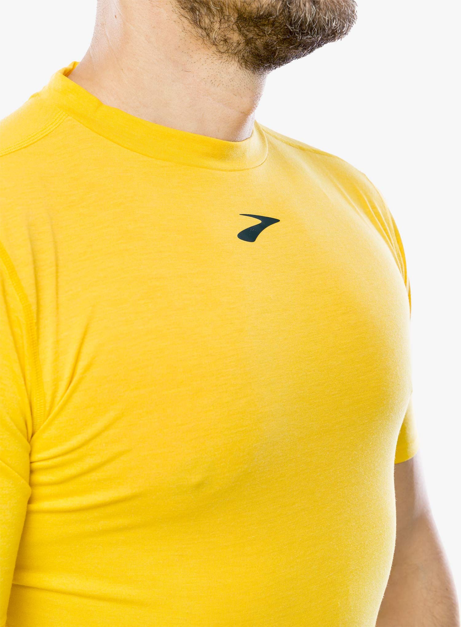 Majica za trčanje Brooks High Point Short Sleeve - lemon chrome