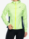 Ženska jakna za trčanje Brooks High Point Waterproof Jacket - lime/navy