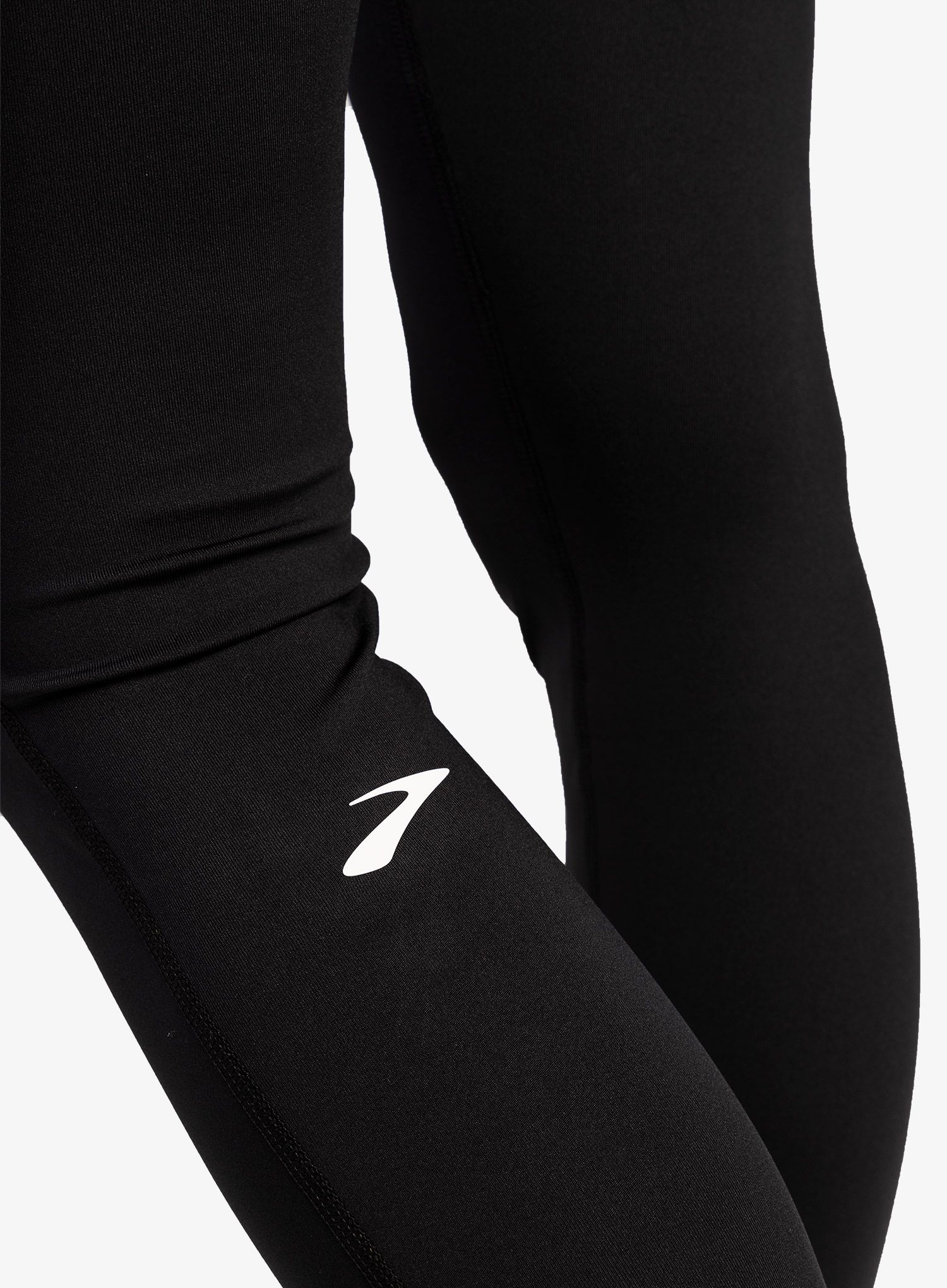 Ženske tajice za trčanje Brooks Moment Tight - black