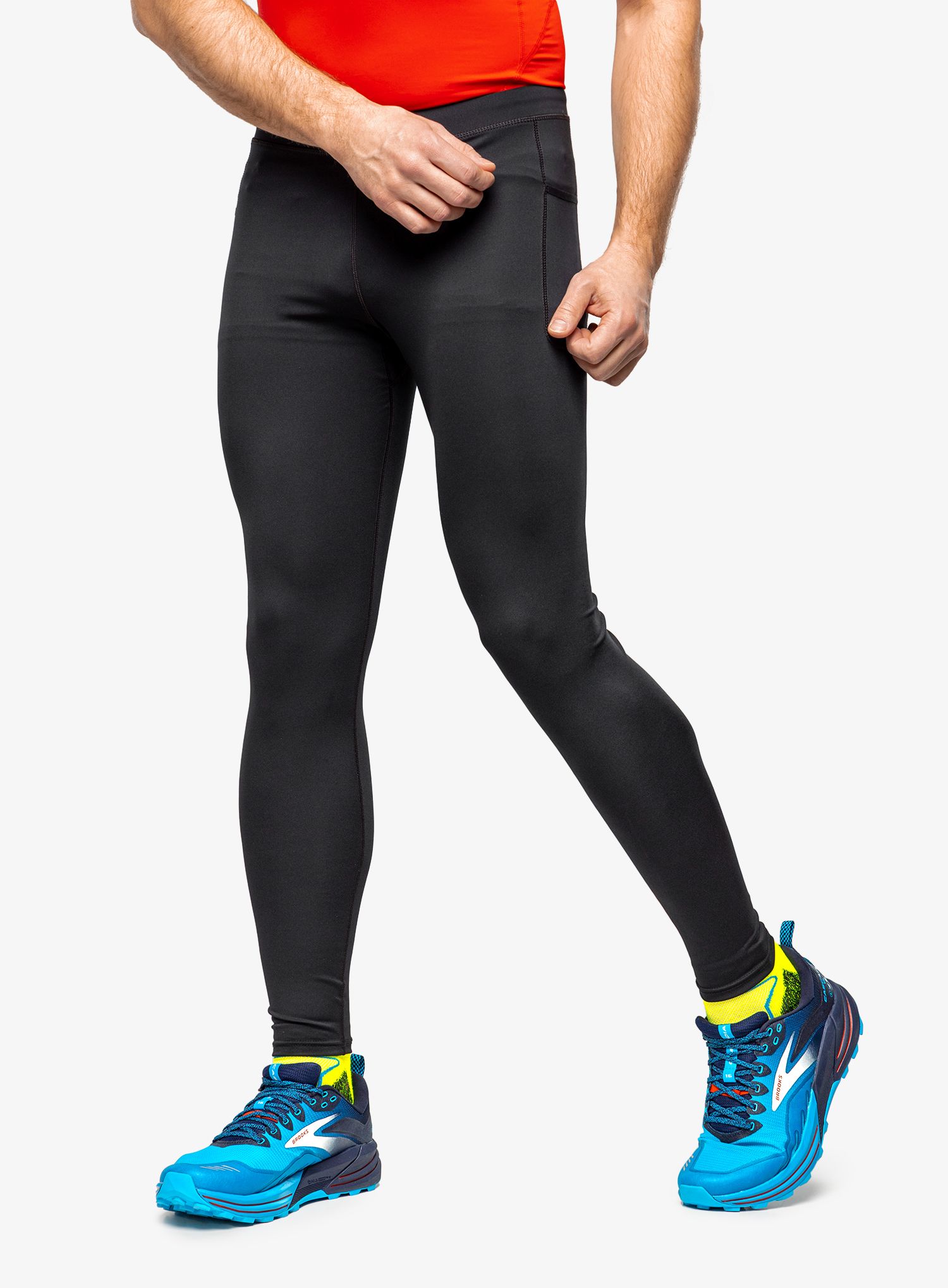 Tajice za trčanje Brooks Source Tight - black