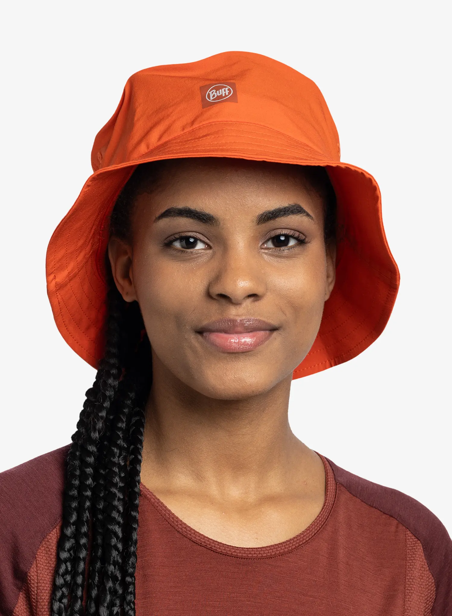 Planinarski šešir Buff Adventure Bucket Hat - solid poppy
