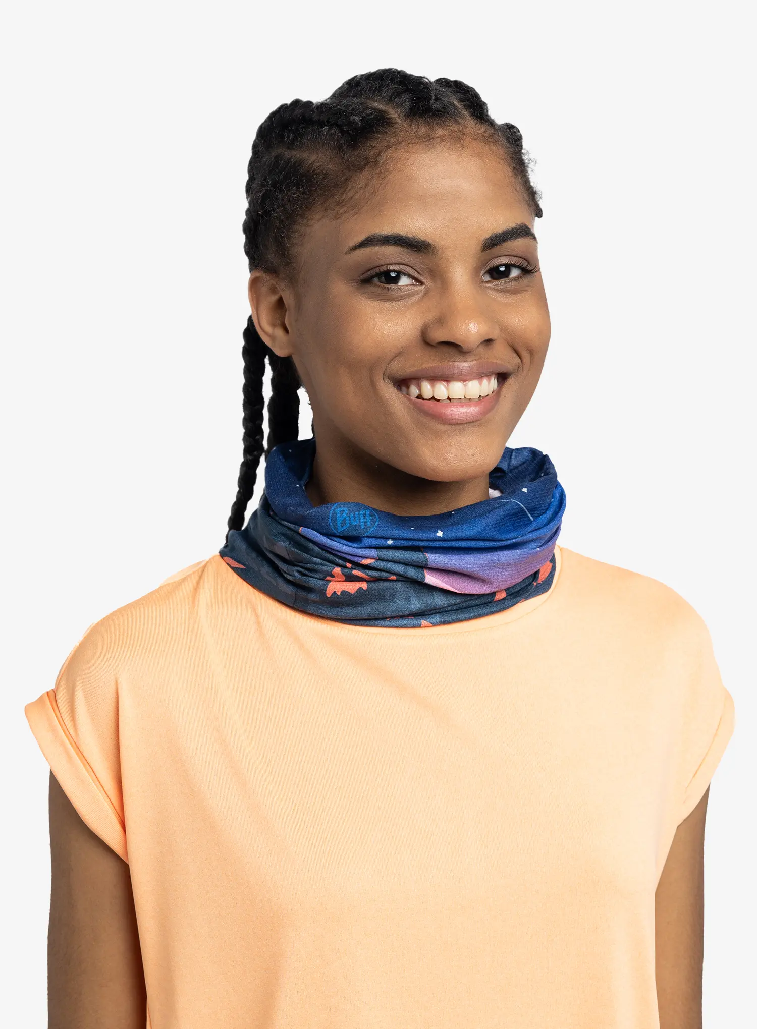 Multifunkcionalna marama Buff Coolnet UV - night blue