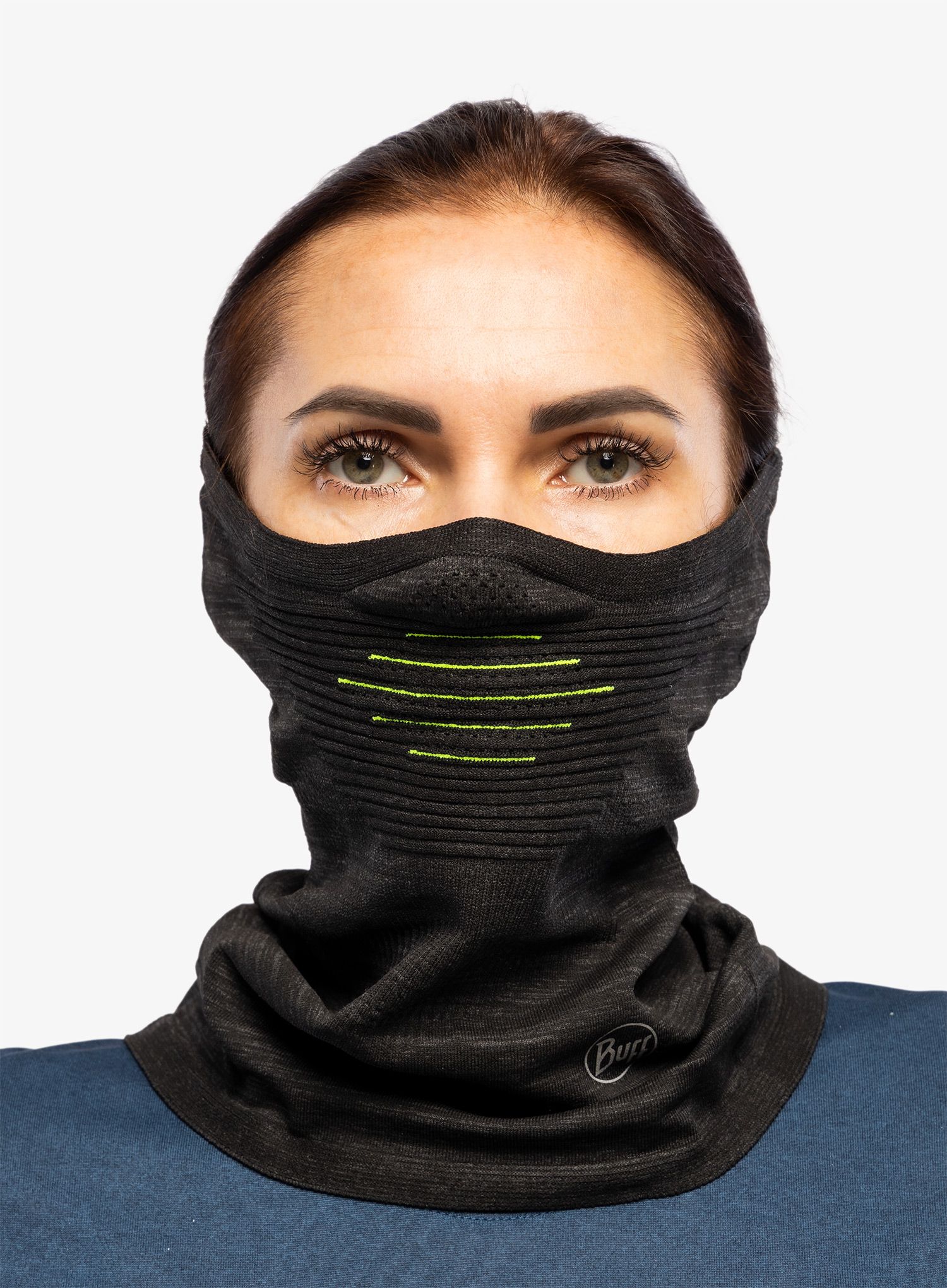 Grijač za vrat Buff Dryflx+ Neckwarmer - black