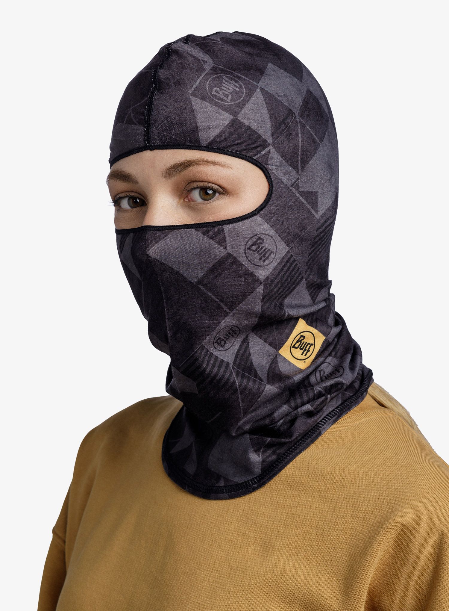 Balaklava Buff Ecostretch Balaclava - micor graphite
