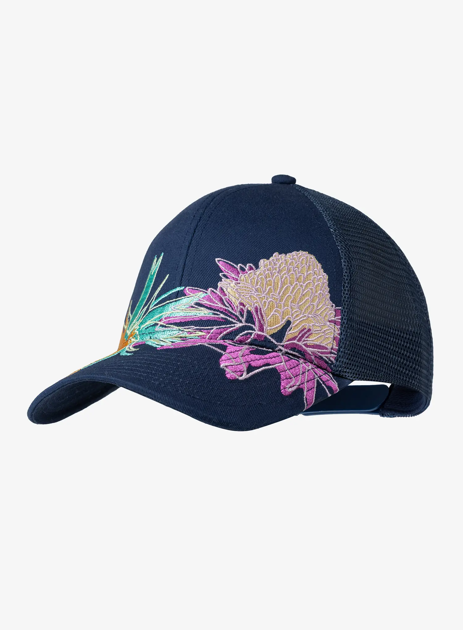 Kačket Buff Explore Trucker Cap - satry indigo