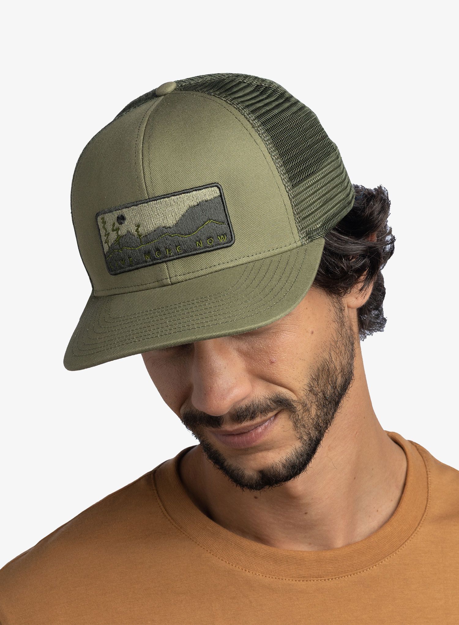 Kačket Buff Explore Trucker Cap - wate forest