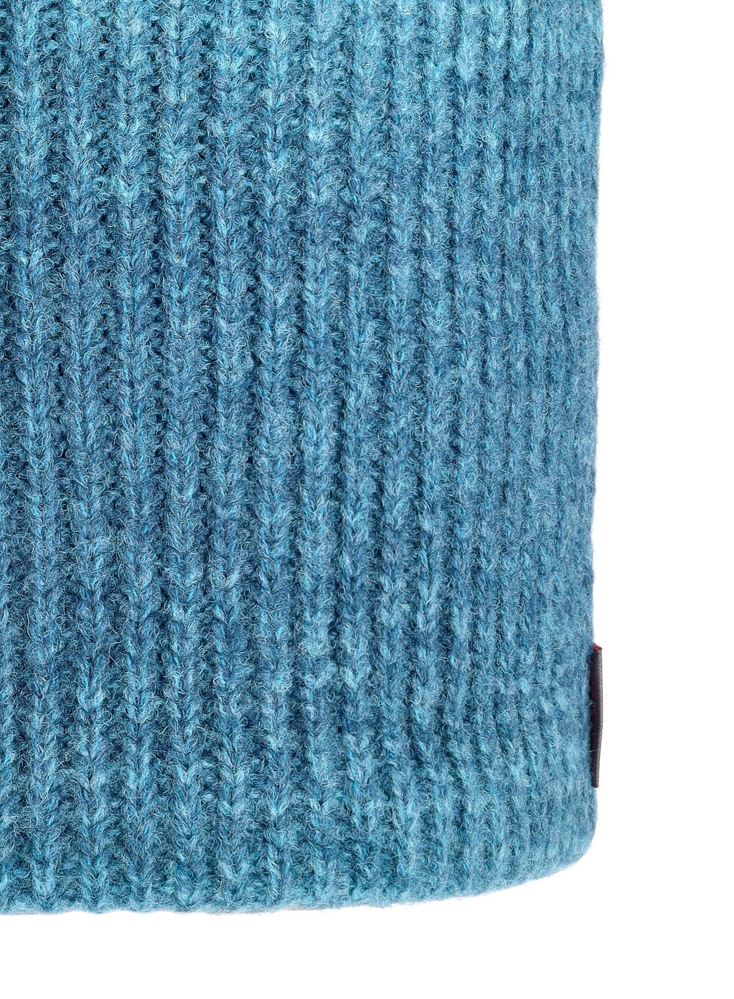 Grijač za vrat Buff Knitted & Fleece Neckwarmer - denim