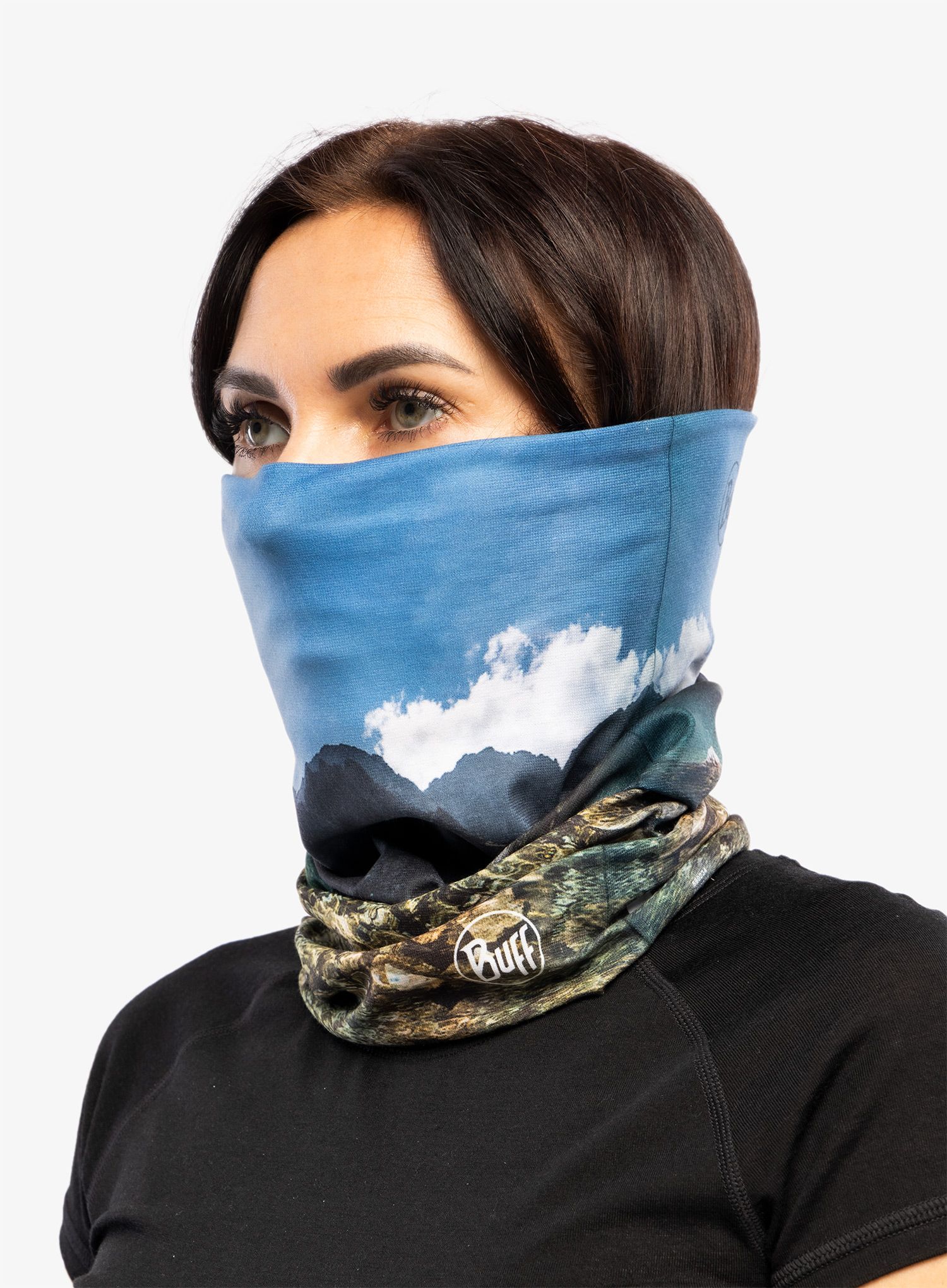 Multifunkcionalna marama Buff Original - czarny staw