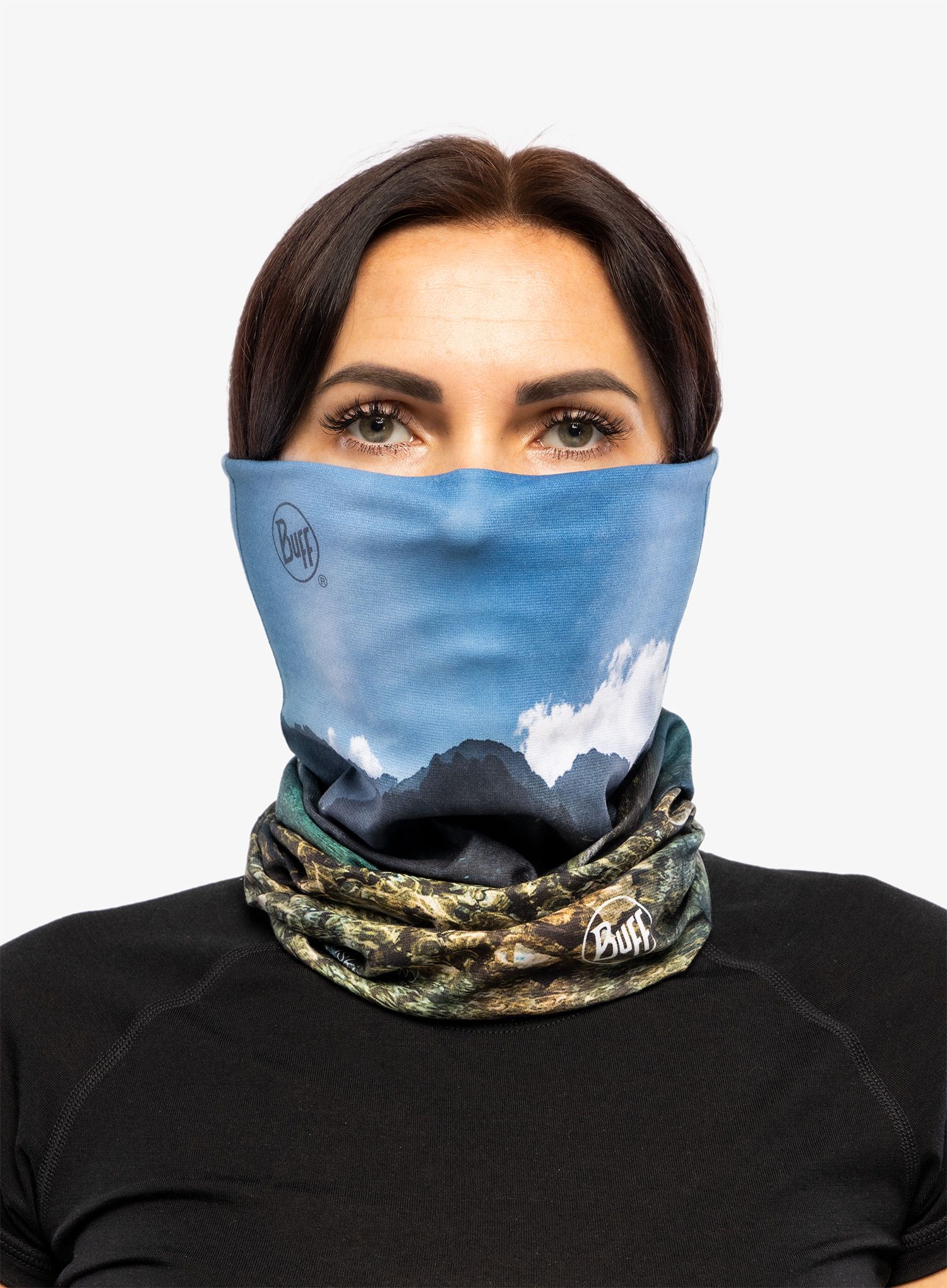 Multifunkcionalna marama Buff Original - czarny staw