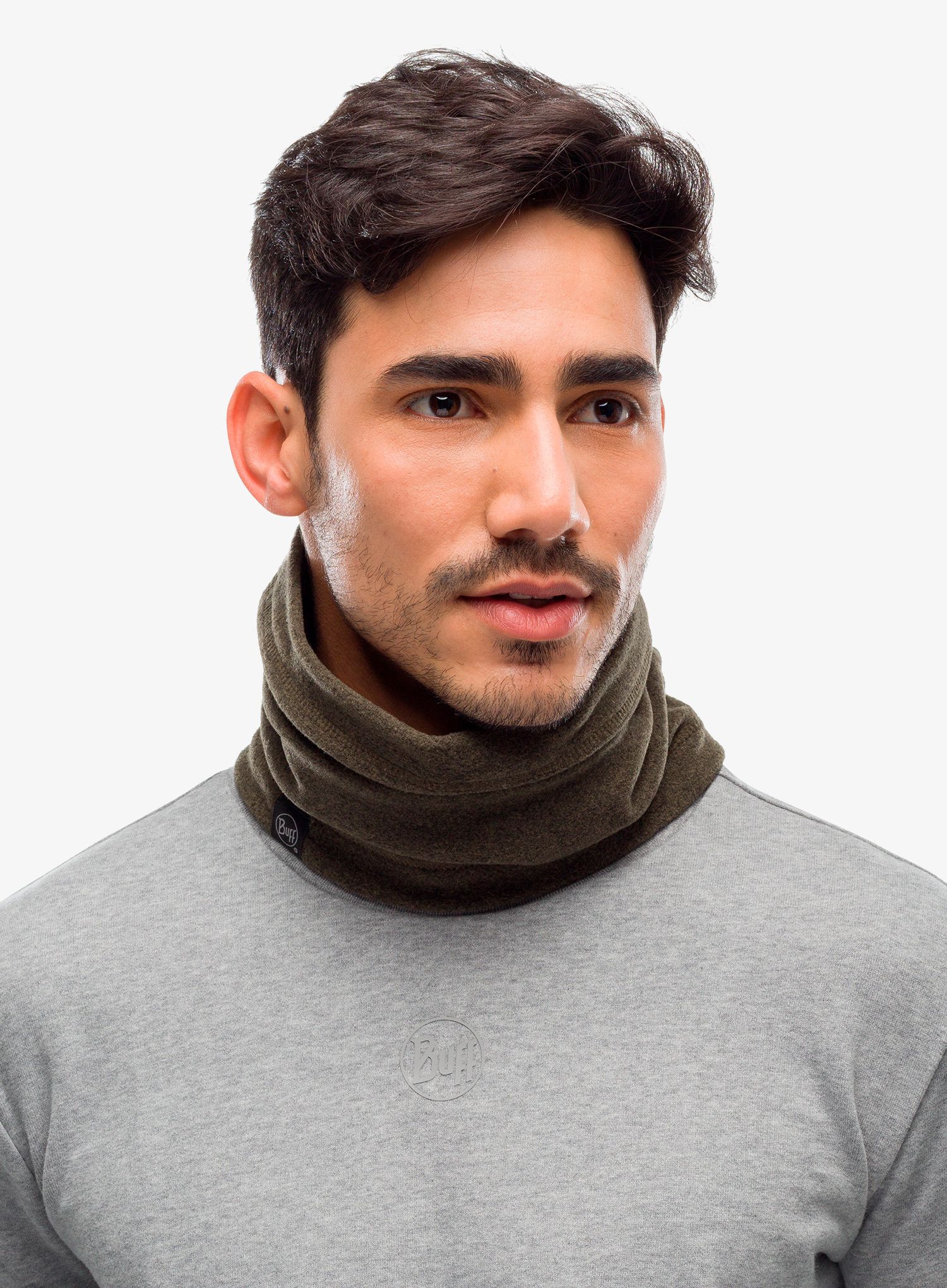 Grijač za vrat Buff Polar Neckwarmer - bark heather