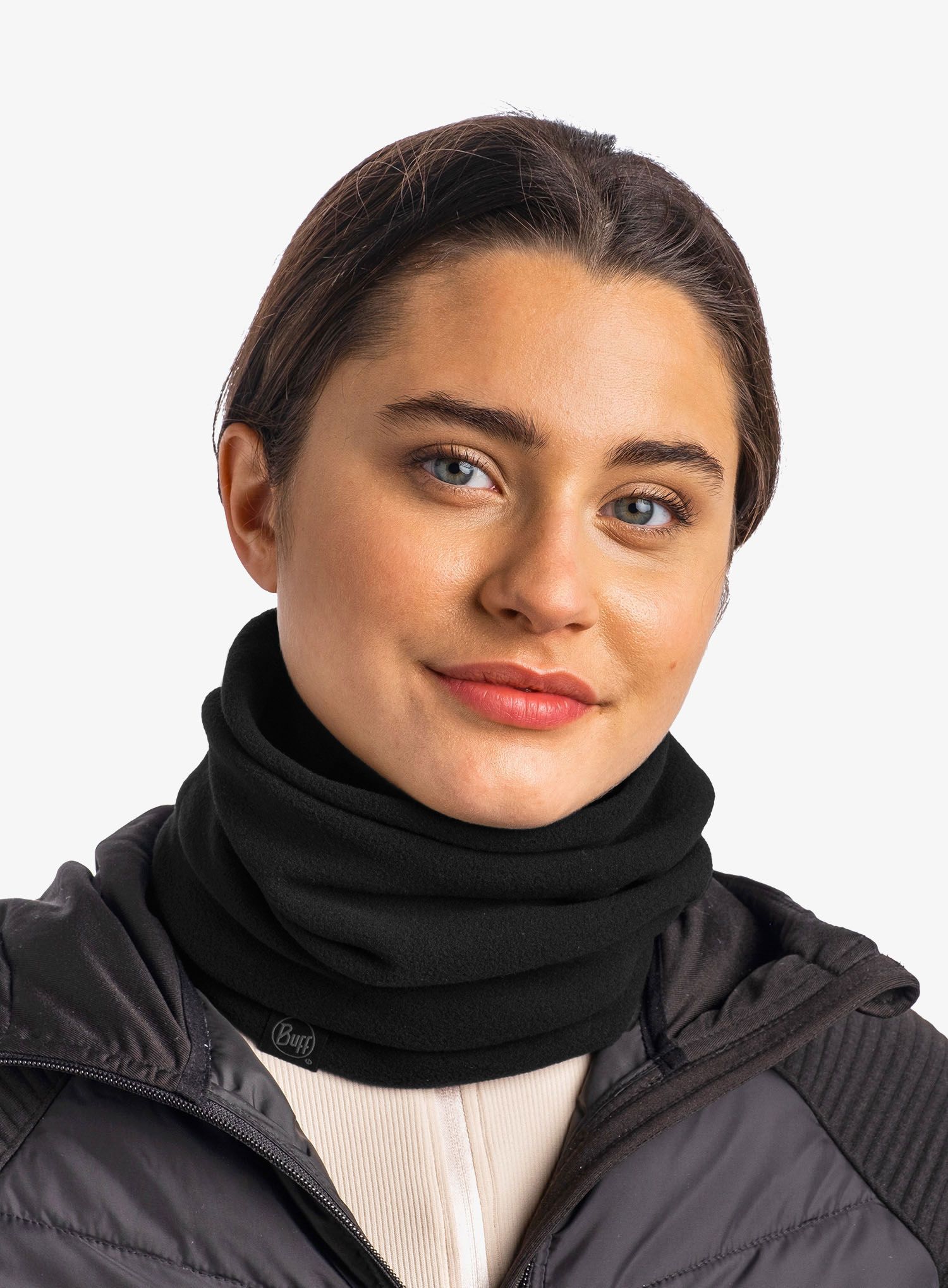 Grijač za vrat Buff Polar Neckwarmer - solid black