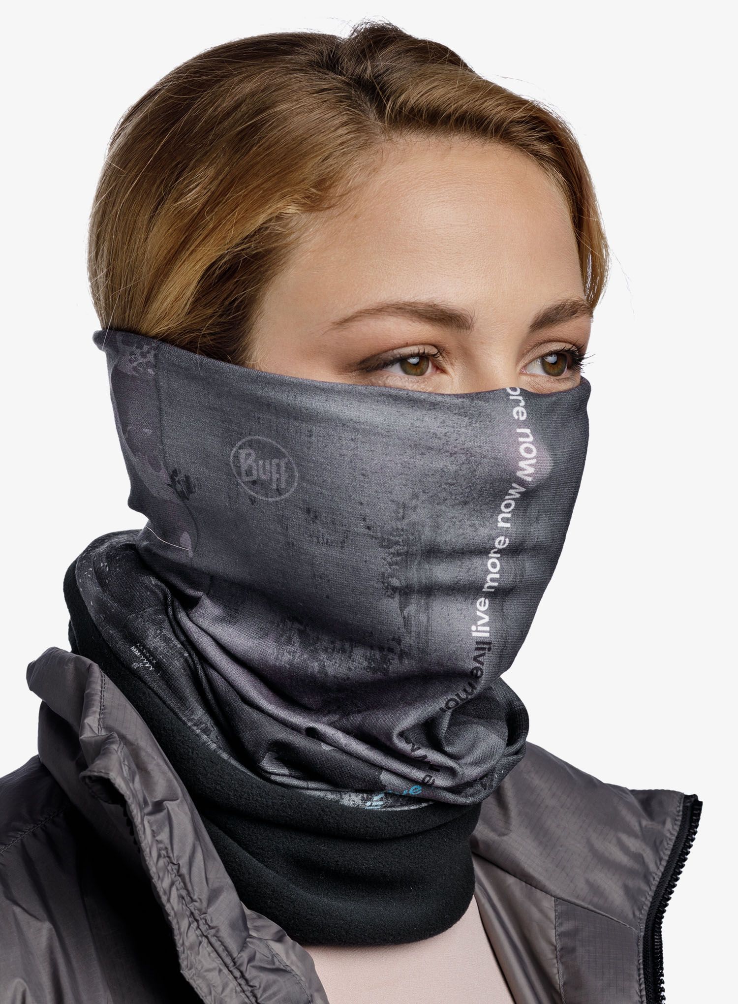 Multifunkcionalna marama Buff Polar - tenko graphite
