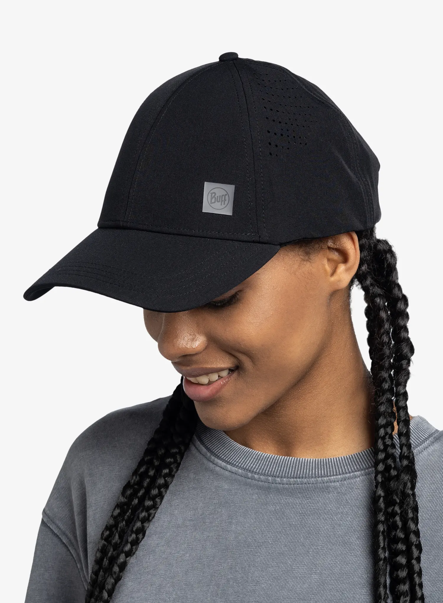 Kačket Buff Summit Cap - solid black