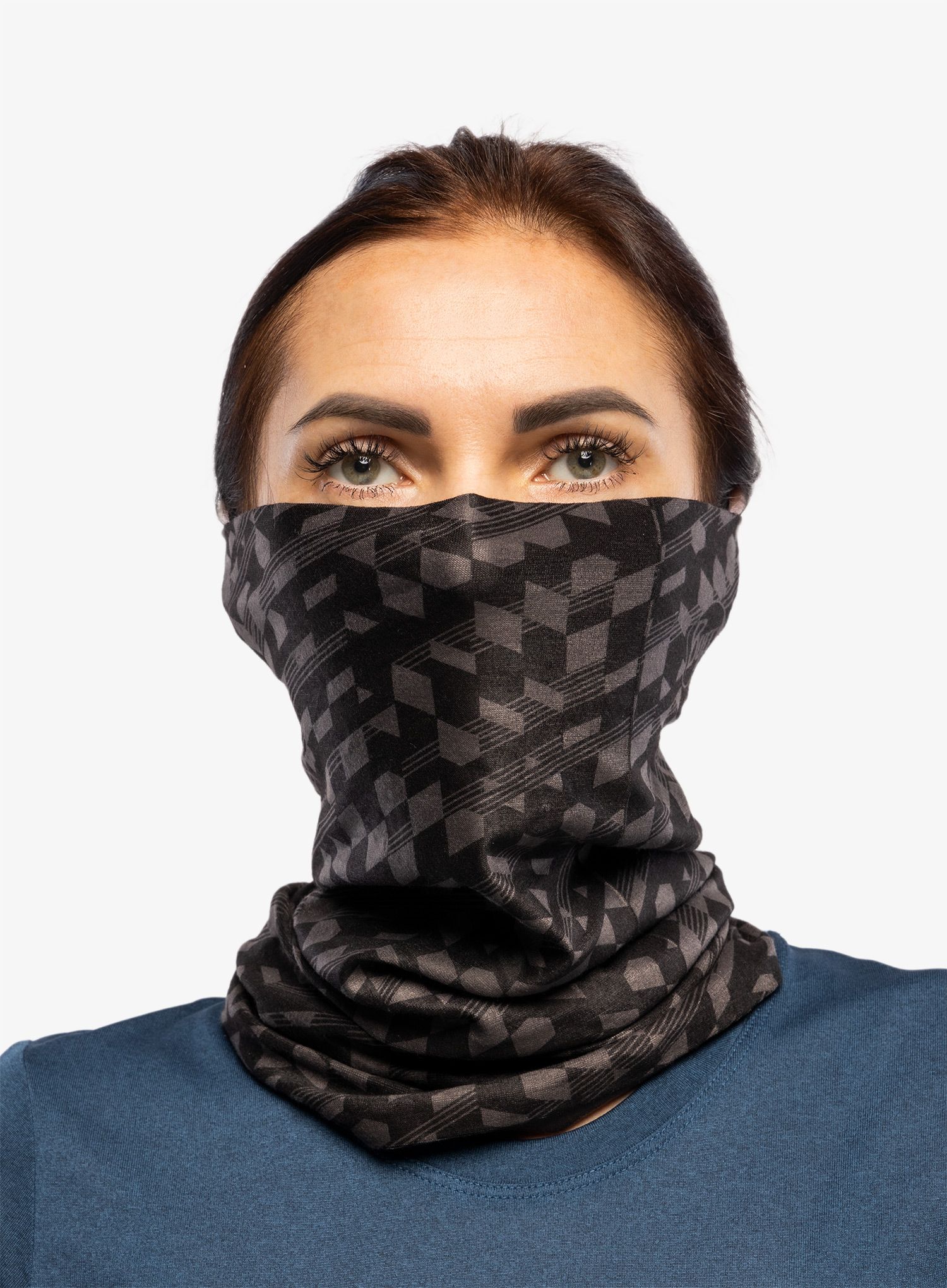 Multifunkcionalna marama Buff ThermoNet - asen graphite