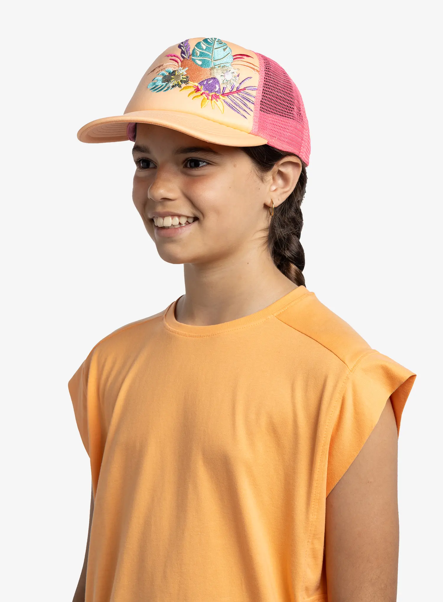 Kapa za djecu Buff Trucker Cap Kid - neottia coral