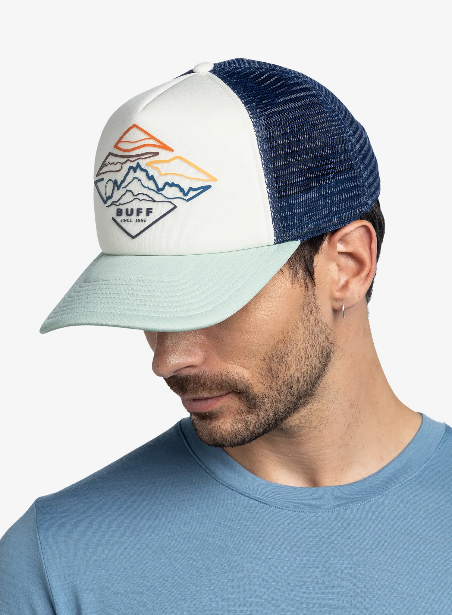 Kačket Buff Trucker Cap - luster flint