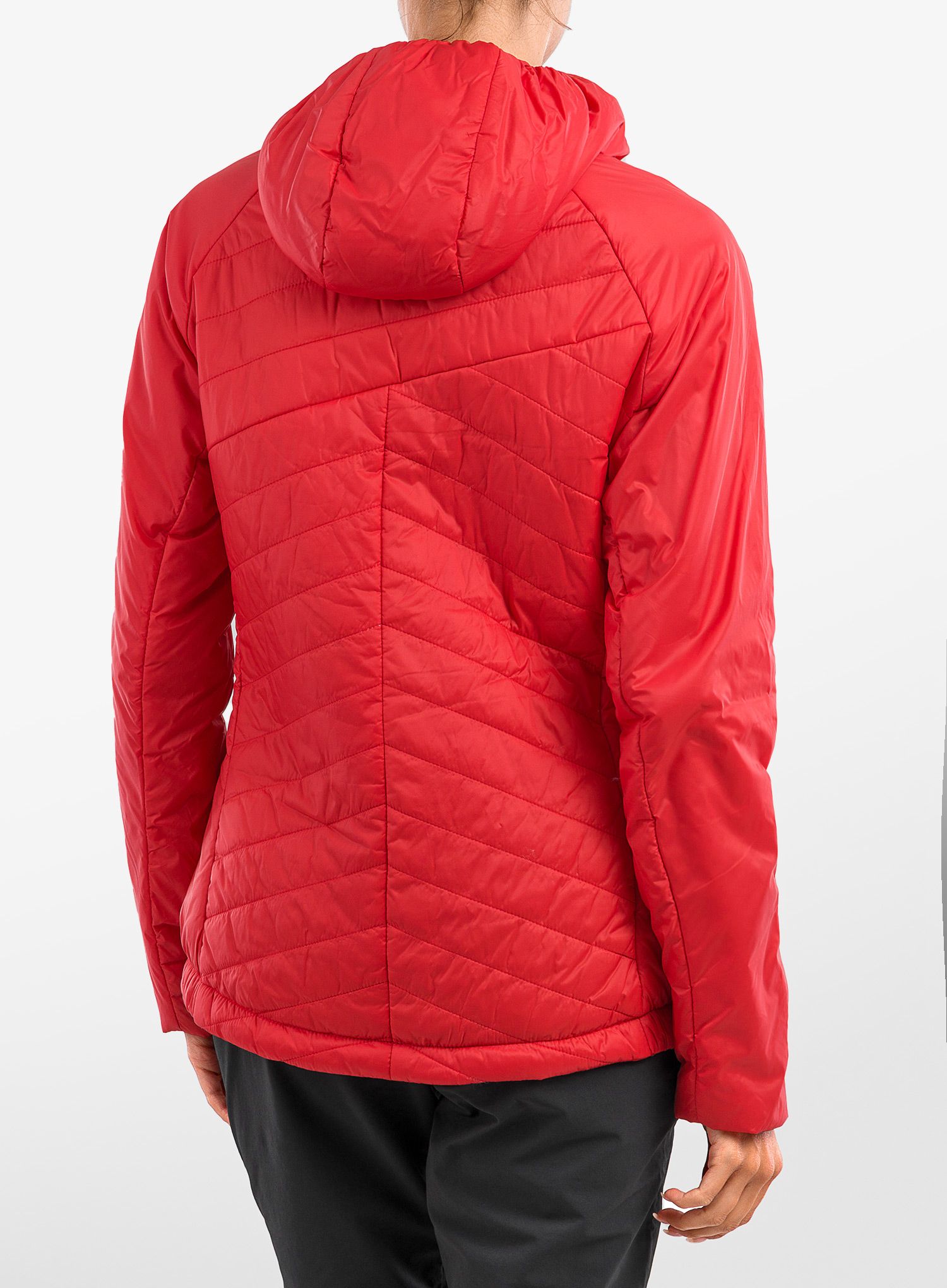 Jakna s postavom CMP Aalia Jacket Fix Hood - campari
