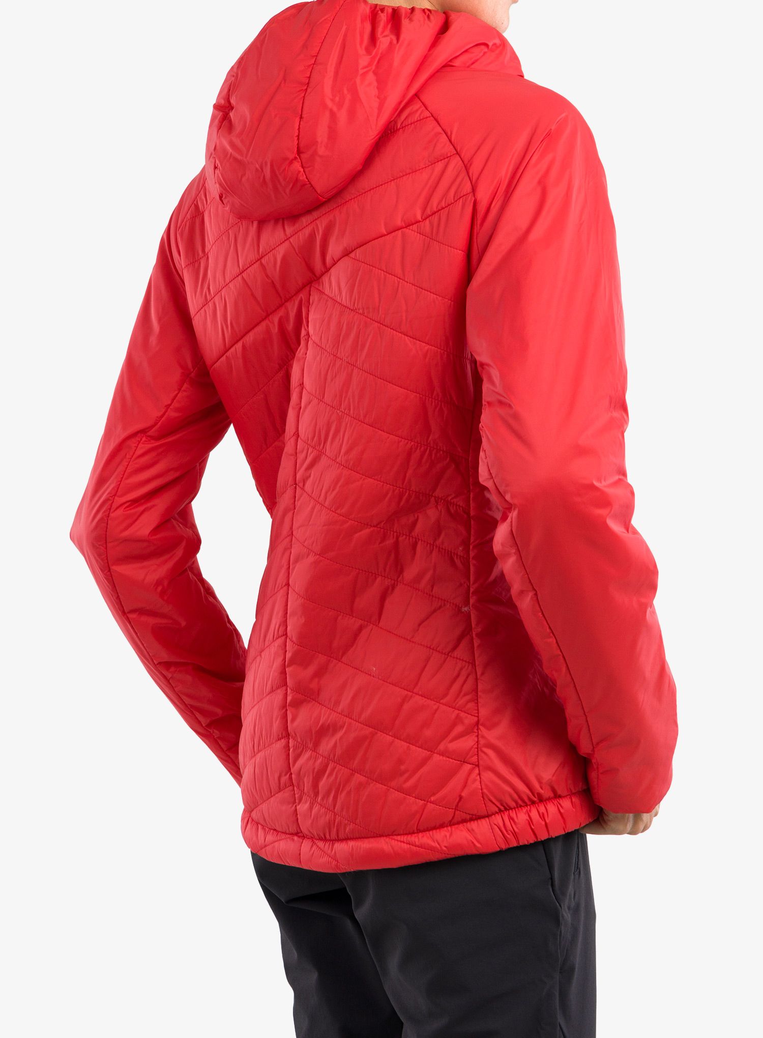 Jakna s postavom CMP Aalia Jacket Fix Hood - campari