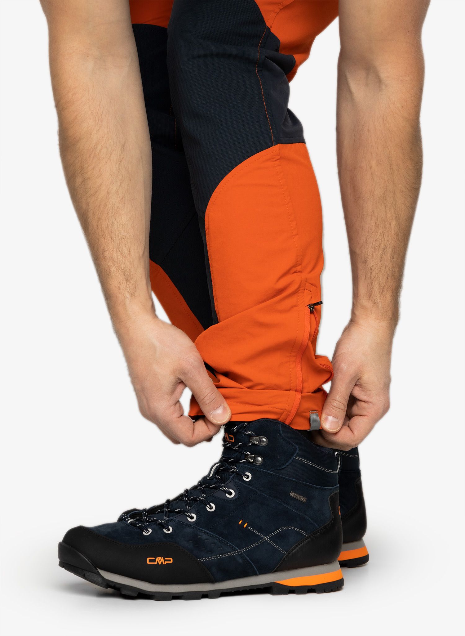 Visoke planinarske cipele CMP Alcor Mid WP - antracite/orange