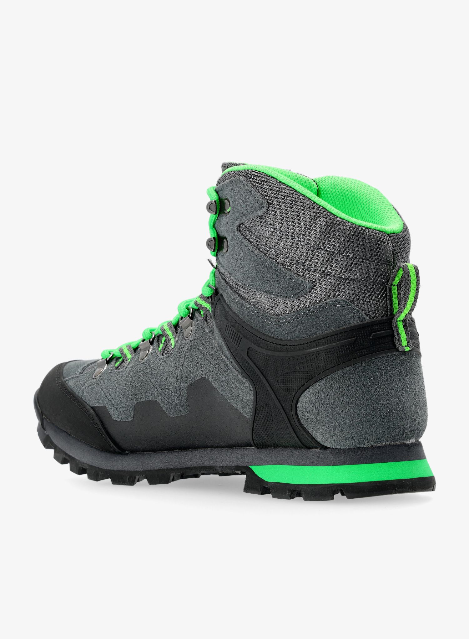 Muške planinarske cipele CMP Athunis Mid WP - grey/verde fluo