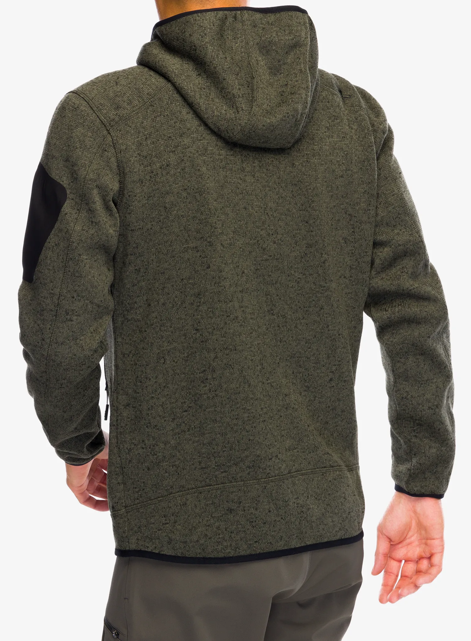 Jakna od flisa CMP Borgis Fix Hood Jacket - olive/nero