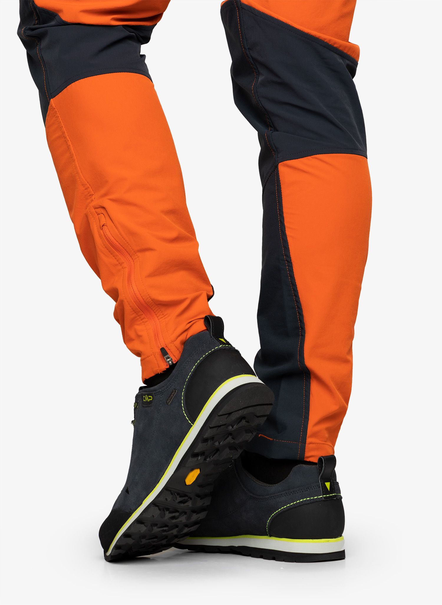 Niske planinarske cipele CMP Elettra Low WP - titanio/limegreen