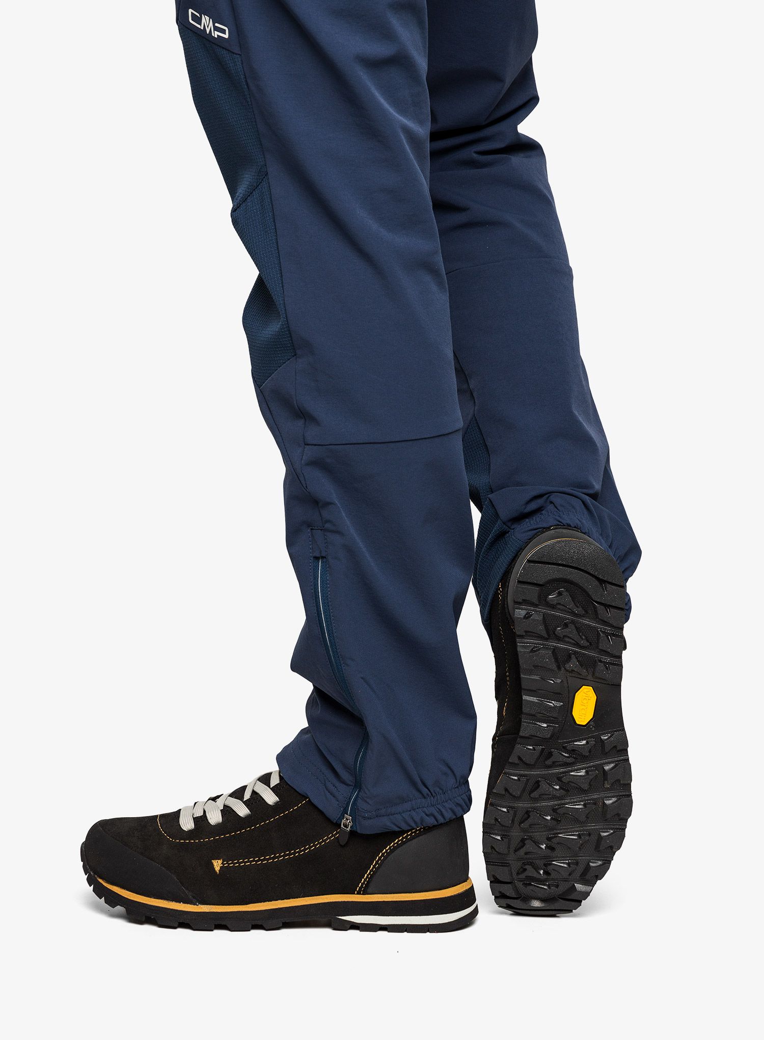Ženske planinarske cipele CMP Elettra Mid WP - black/amber