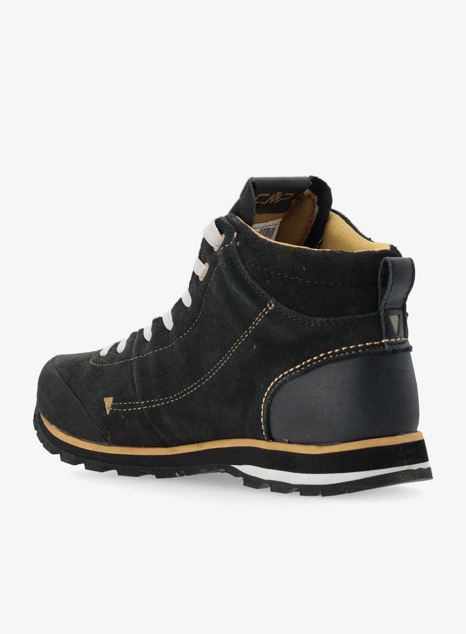 Ženske planinarske cipele CMP Elettra Mid WP - black/amber