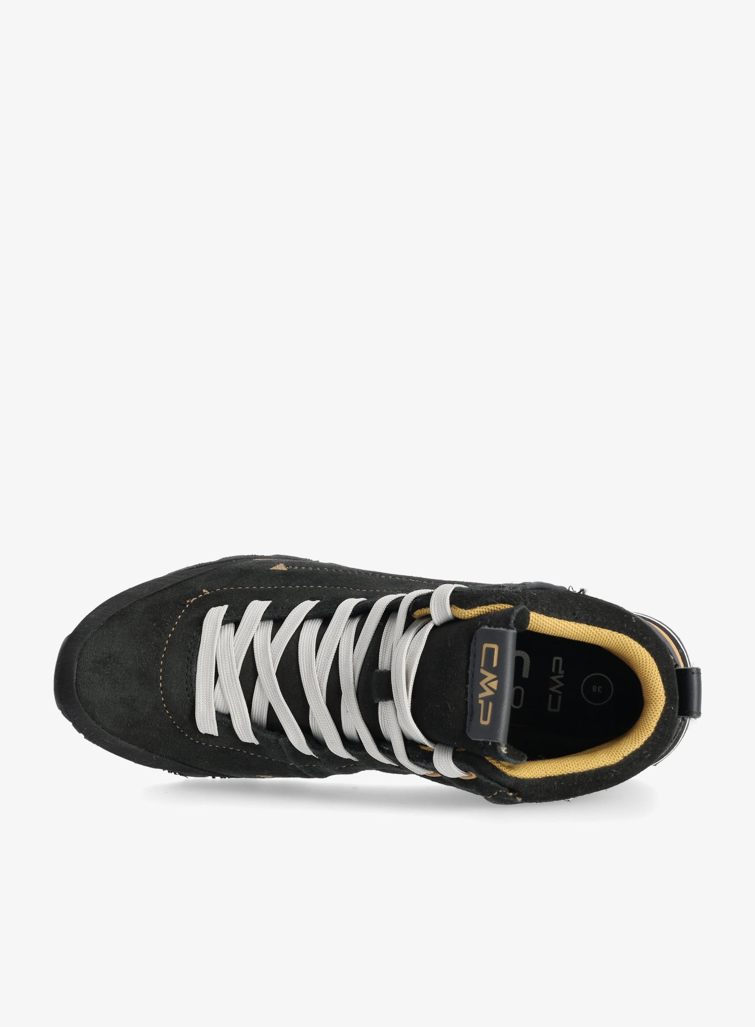 Ženske planinarske cipele CMP Elettra Mid WP - black/amber