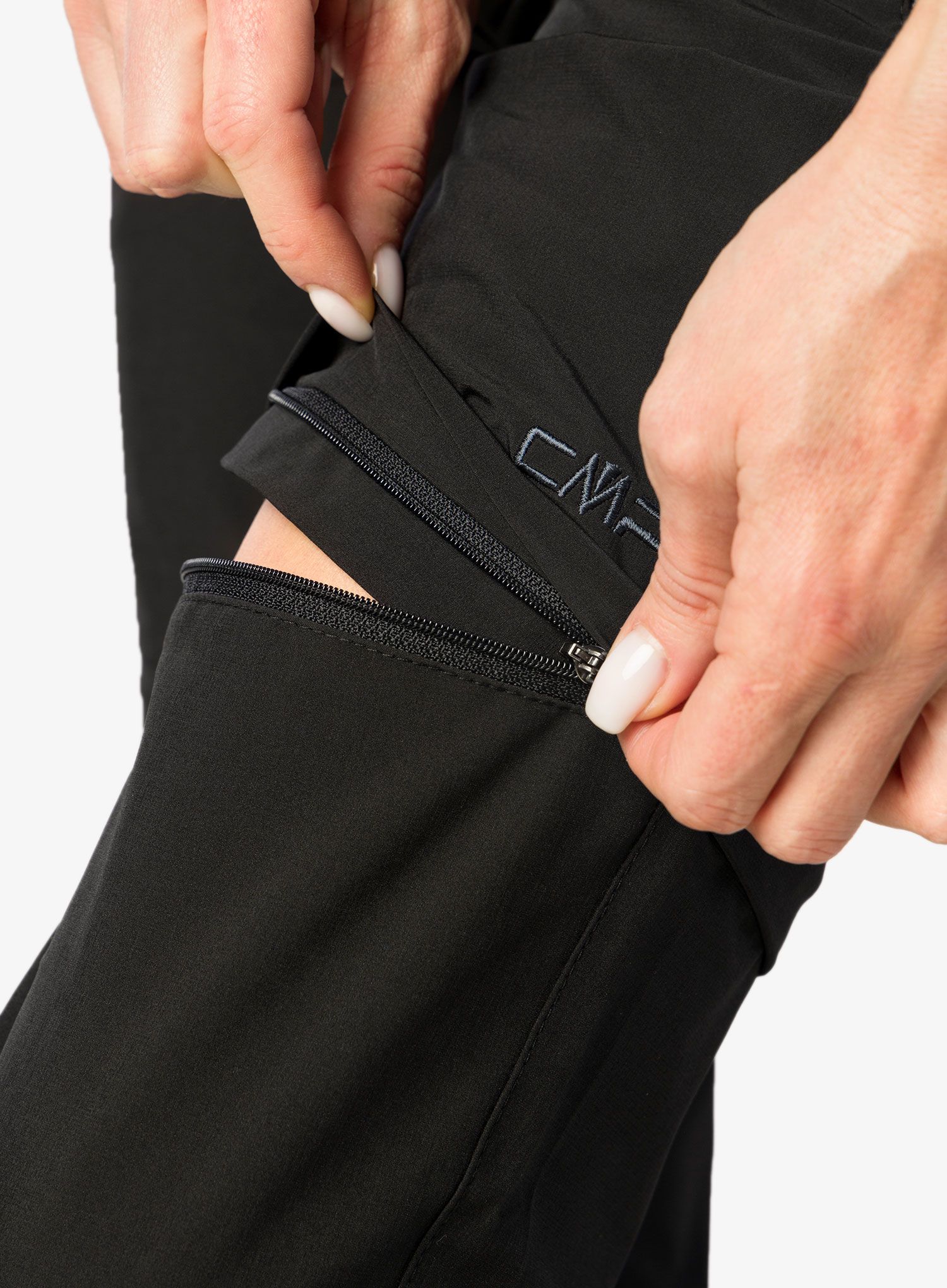 Ženske hlače s odvojivim nogavicama CMP Evelynn Zip Off Pant - nero