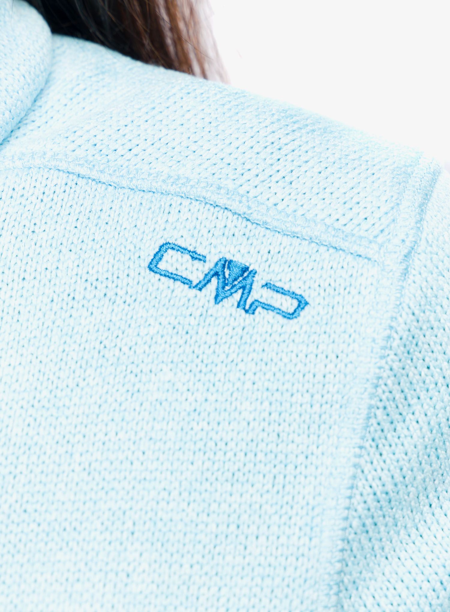 Ženska dukserica CMP Haze Jacket Knitted - anice/giada