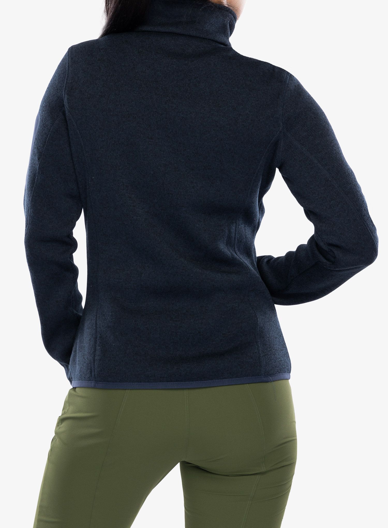 Ženska jakna od flisa CMP Haze Jacket Knitted - b.blue