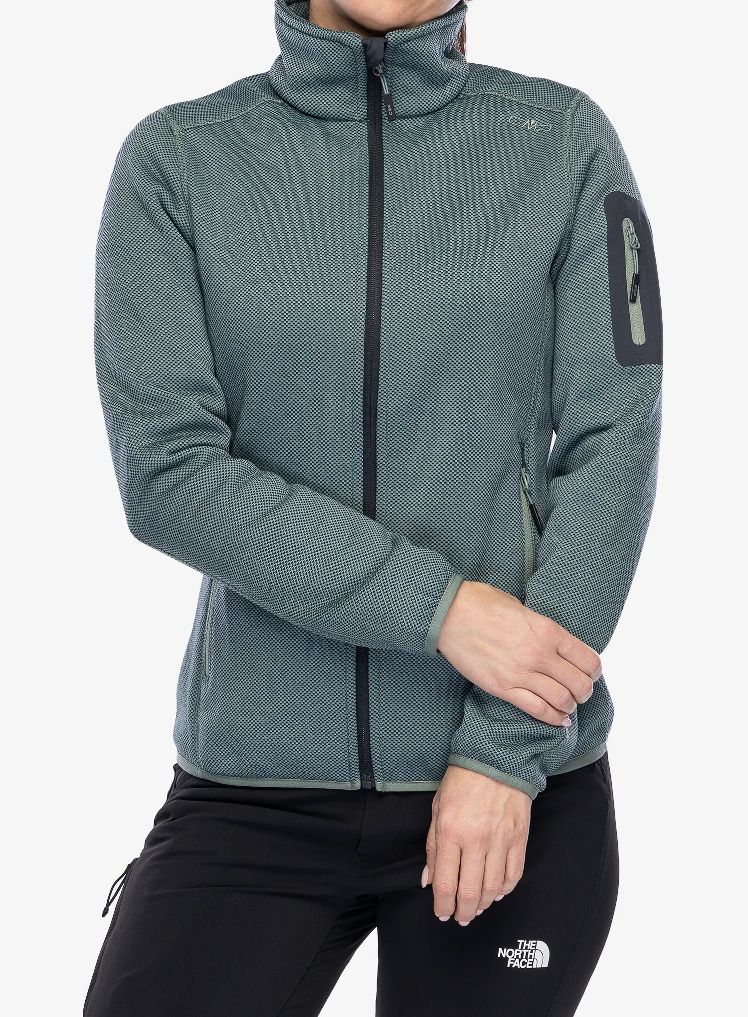 Ženska jakna od flisa CMP Haze Jacket - mineral