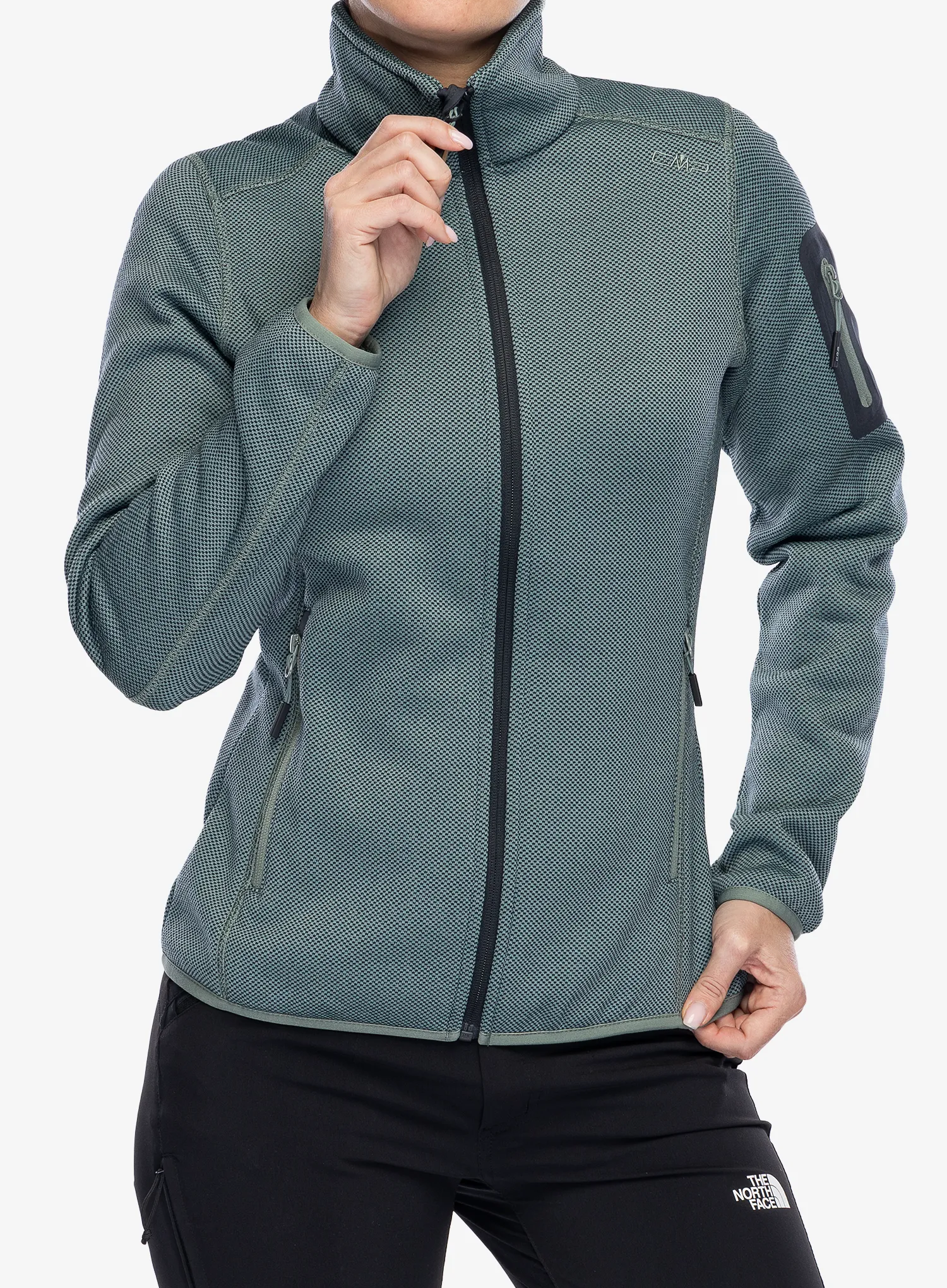 Ženska jakna od flisa CMP Haze Jacket - mineral