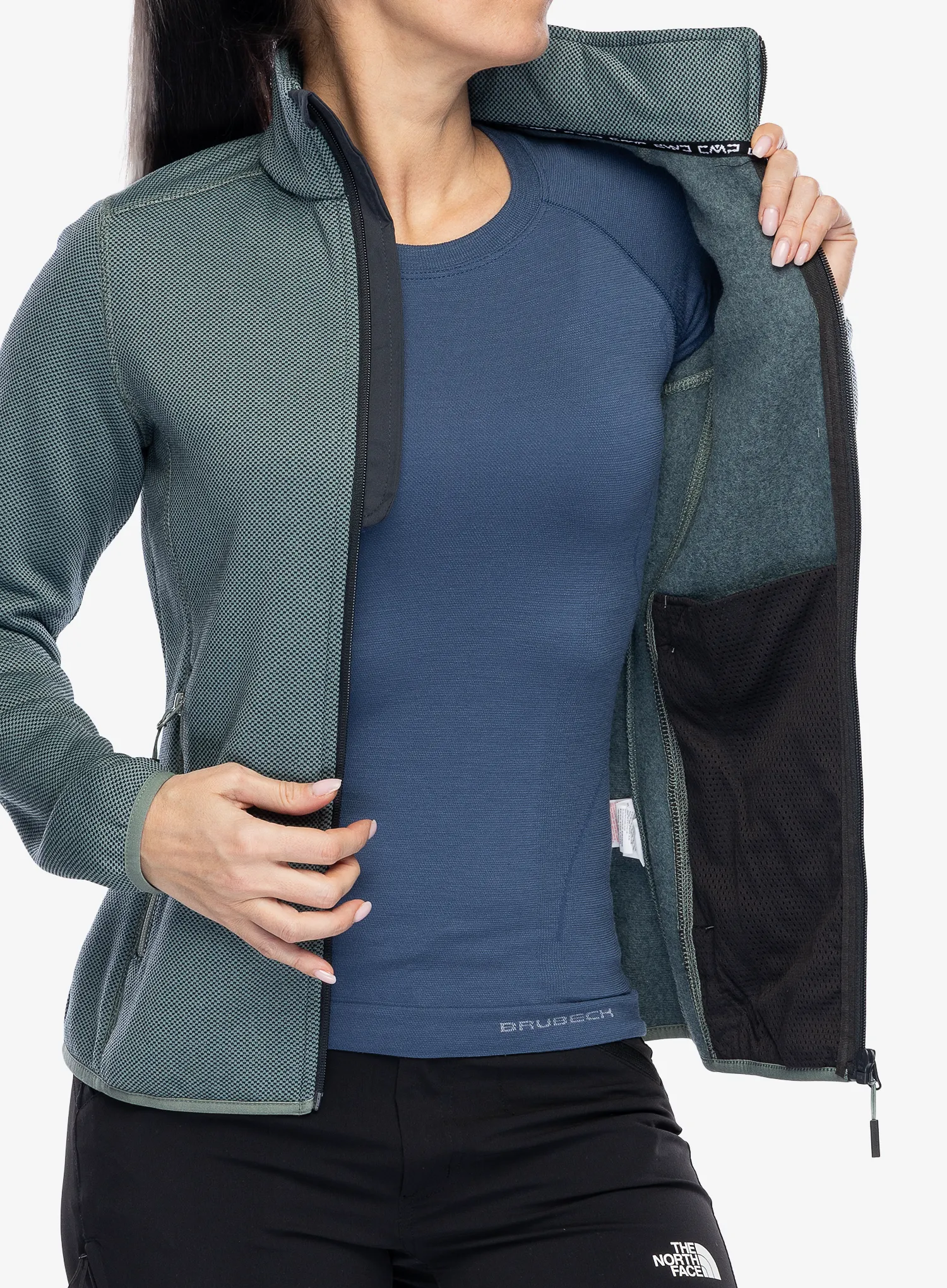 Ženska jakna od flisa CMP Haze Jacket - mineral