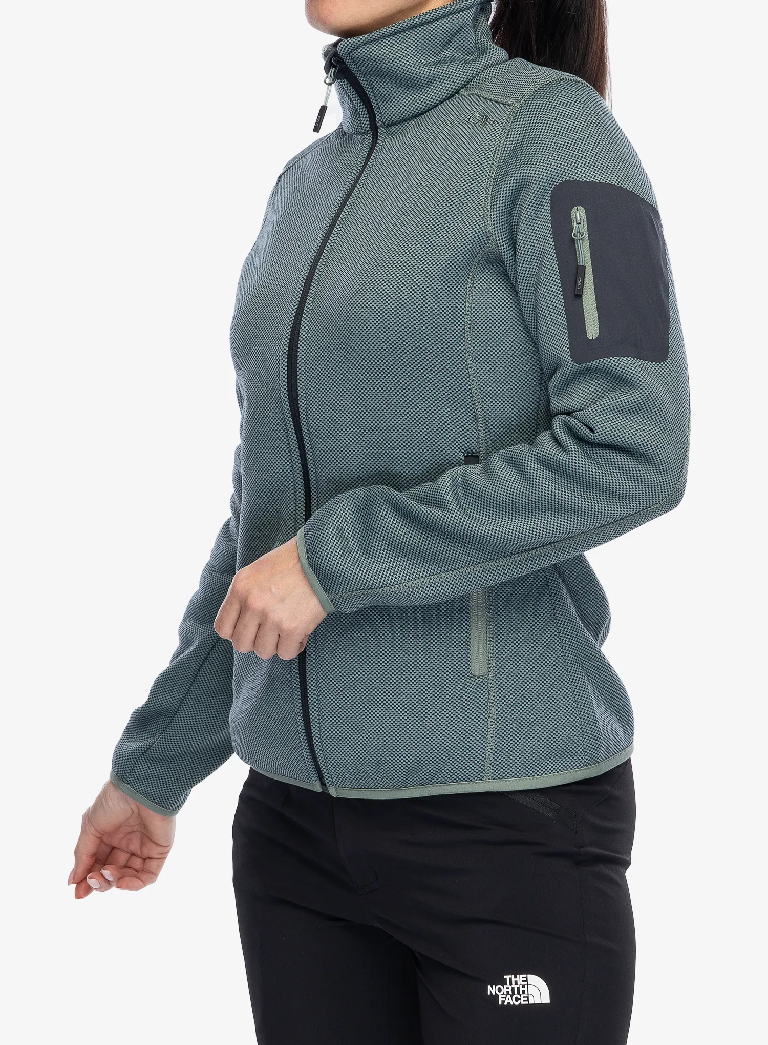 Ženska jakna od flisa CMP Haze Jacket - mineral
