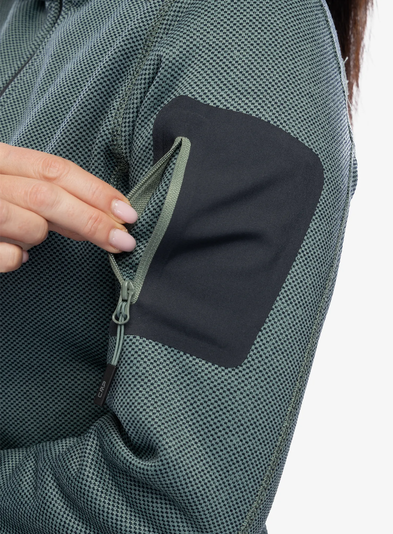 Ženska jakna od flisa CMP Haze Jacket - mineral