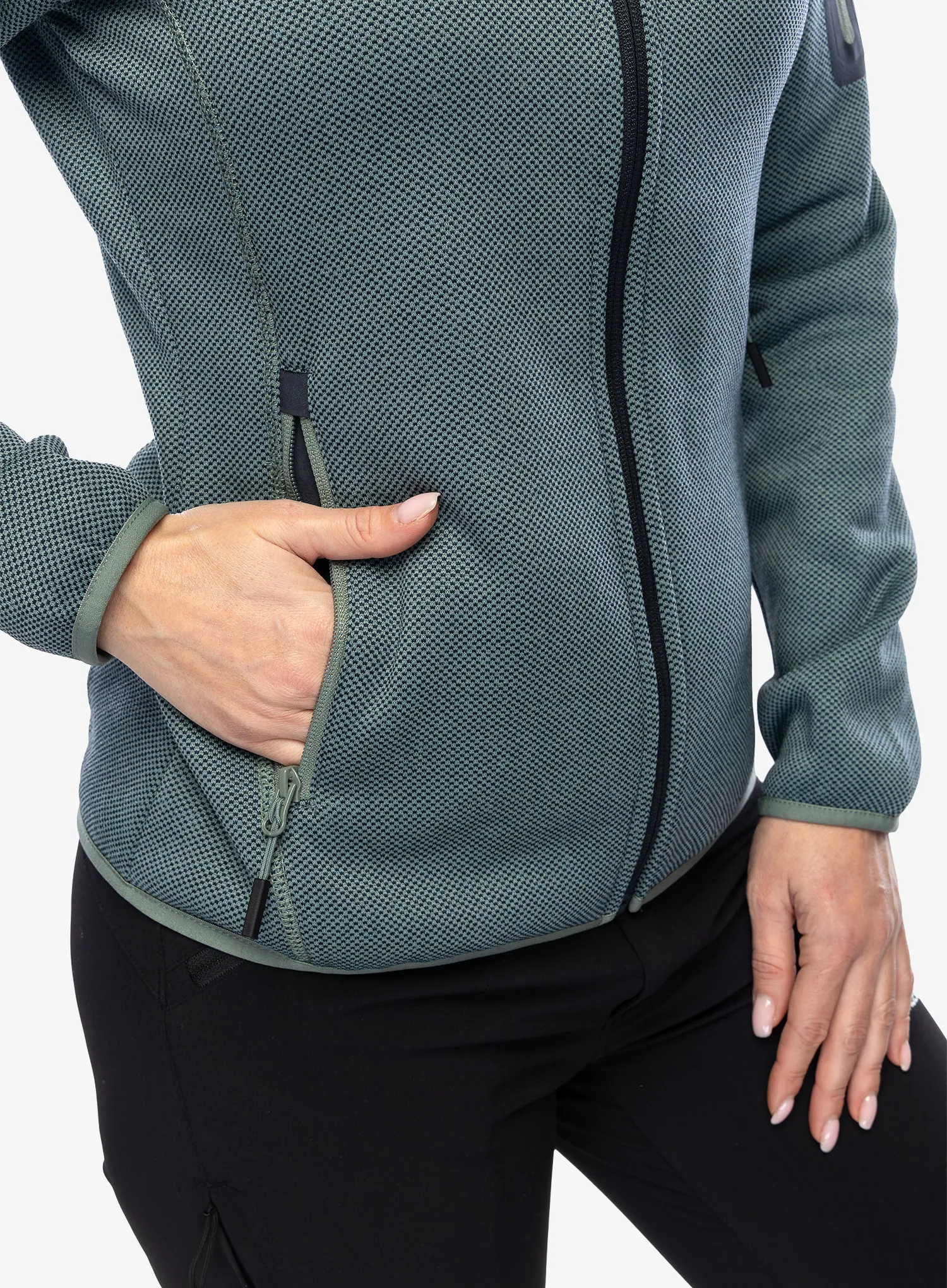 Ženska jakna od flisa CMP Haze Jacket - mineral